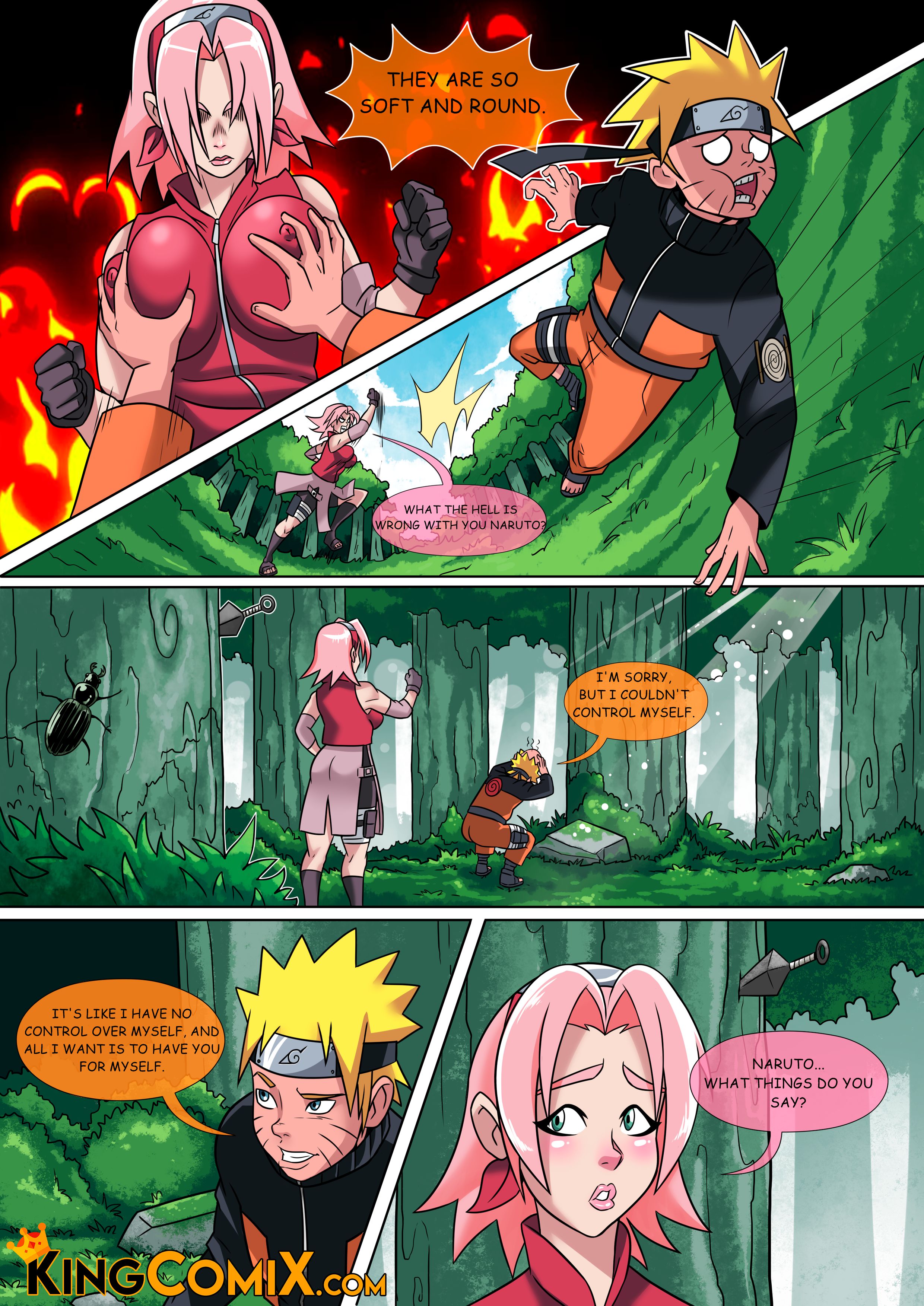 Orochimaru’s Secret Jutsu (Naruto) [KingComiX , Crock Comix] - Chapter 1 — Page 8