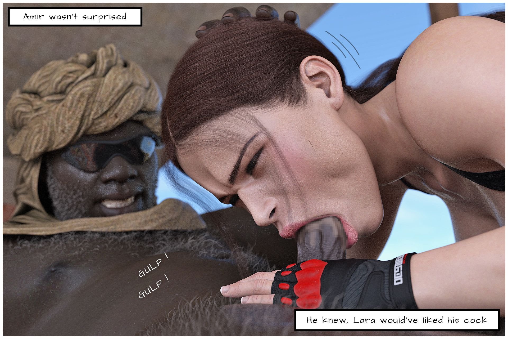 Lara And Her Tour Guide (Tomb Raider) [Rro.lled] - Chapter 1 — Page 50