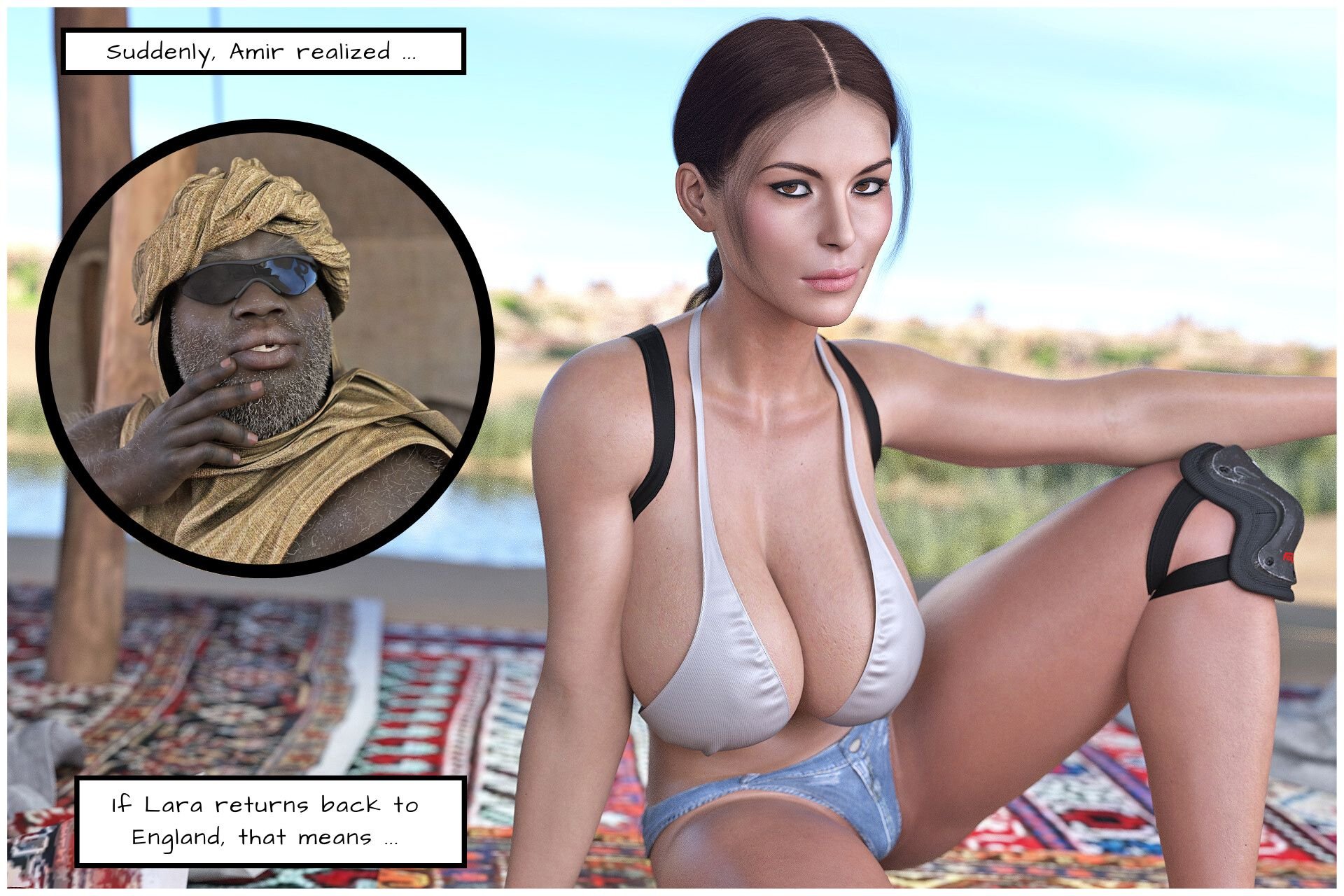 Lara And Her Tour Guide (Tomb Raider) [Rro.lled] - Chapter 1 — Page 6