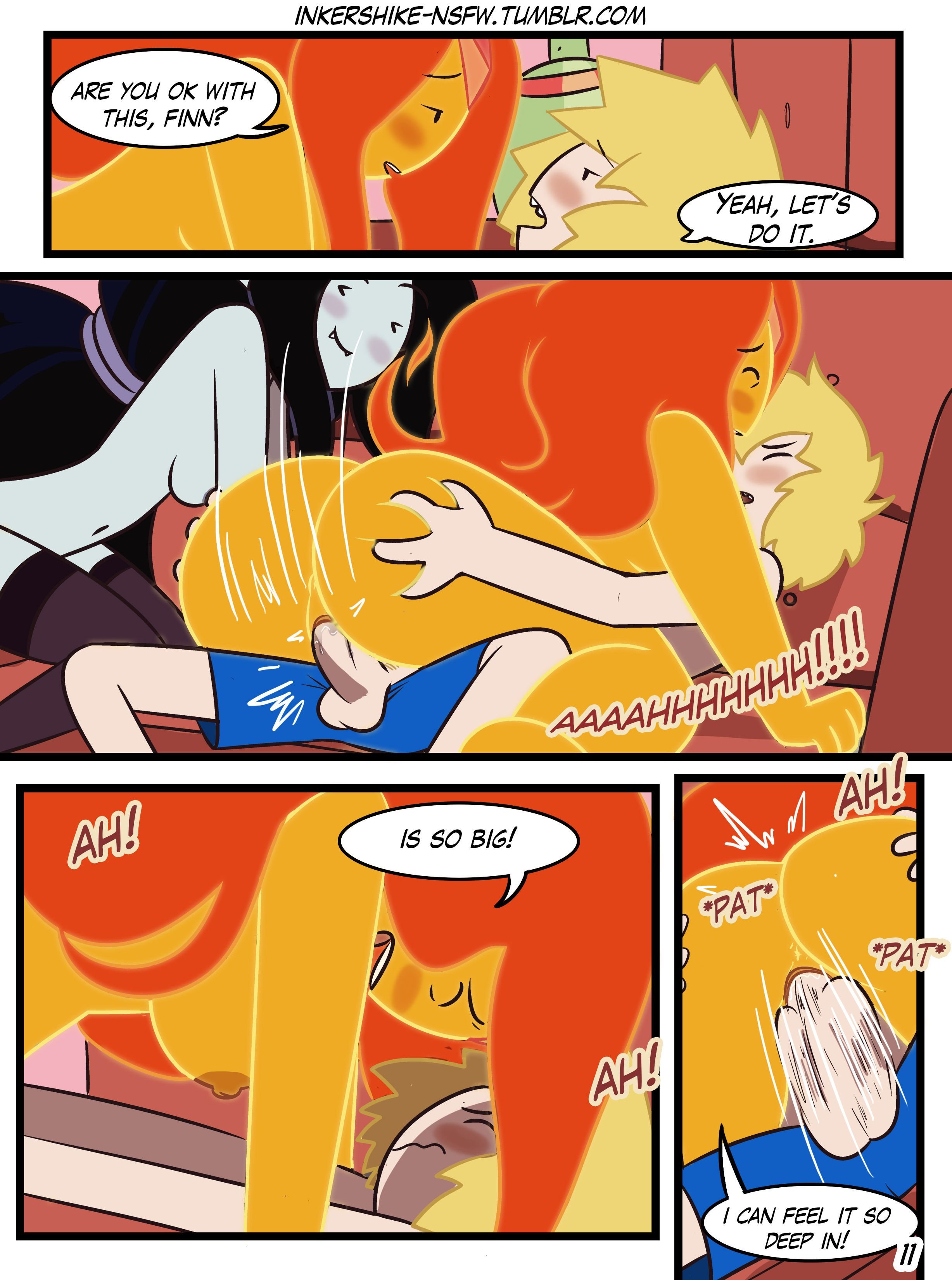 Practice With The Band (Adventure Time) [Inker Comics] - Chapter 1 — Page 11