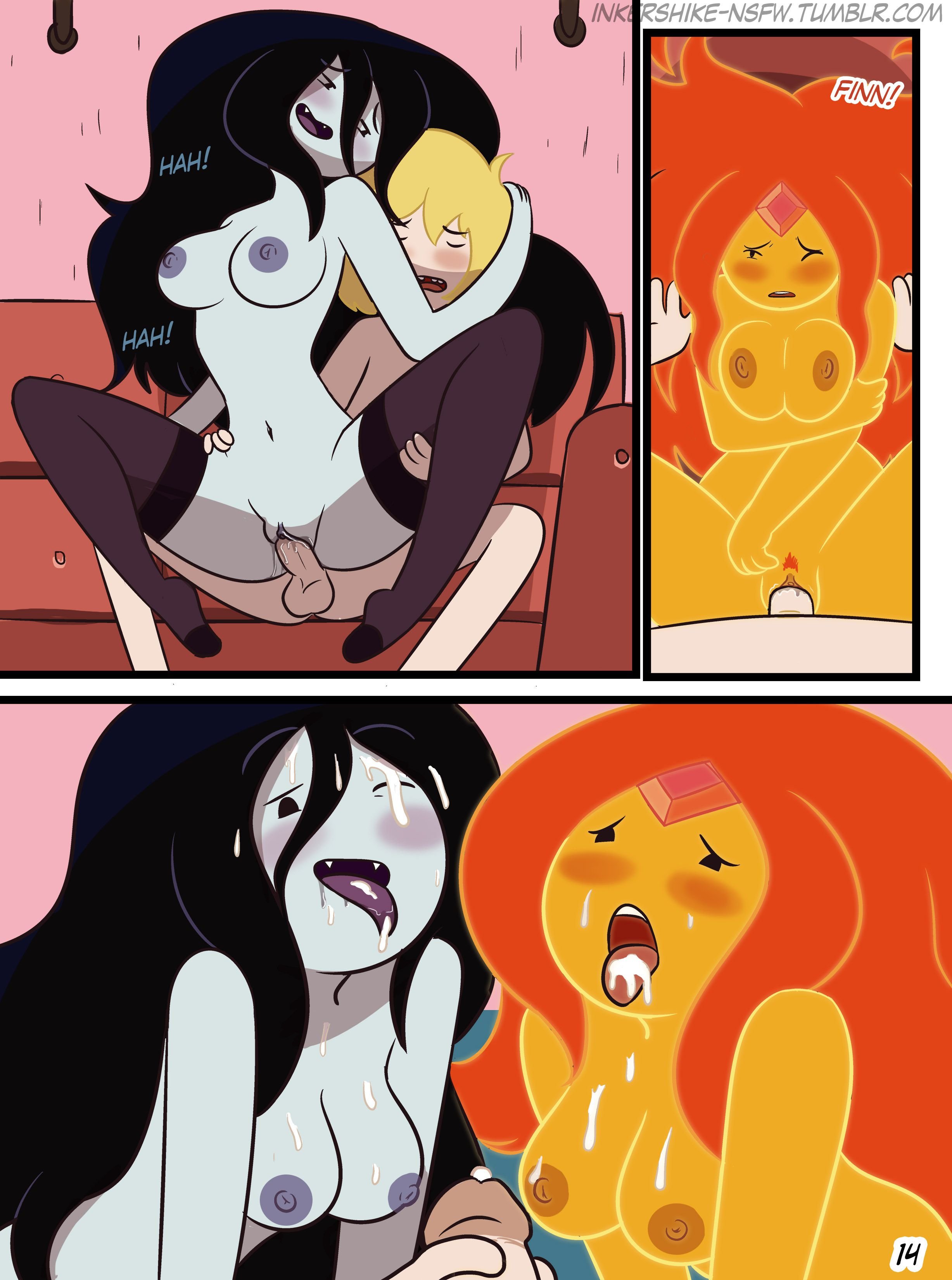 Practice With The Band (Adventure Time) [Inker Comics] - Chapter 1 — Page 14