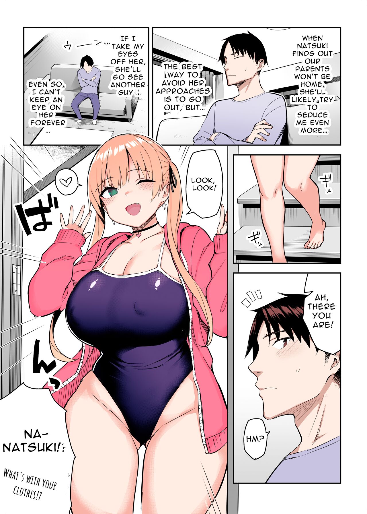 My Younger Sister Who Was a Book Worm Turned Into a Slut With Big Tits, so I…! [Ichinomiya Yuu] - Chapter 2 — Page 12