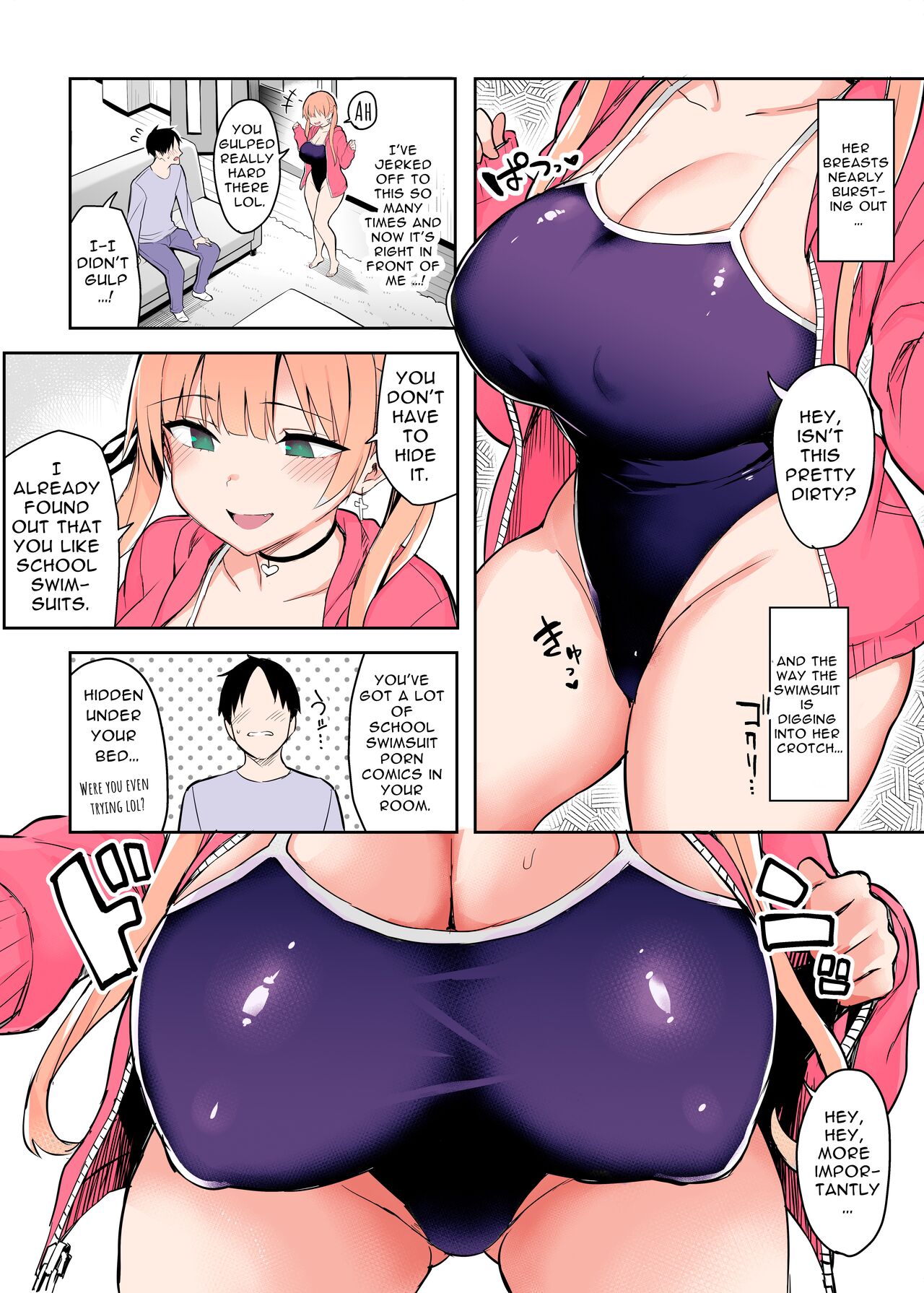 My Younger Sister Who Was a Book Worm Turned Into a Slut With Big Tits, so I…! [Ichinomiya Yuu] - Chapter 2 — Page 13