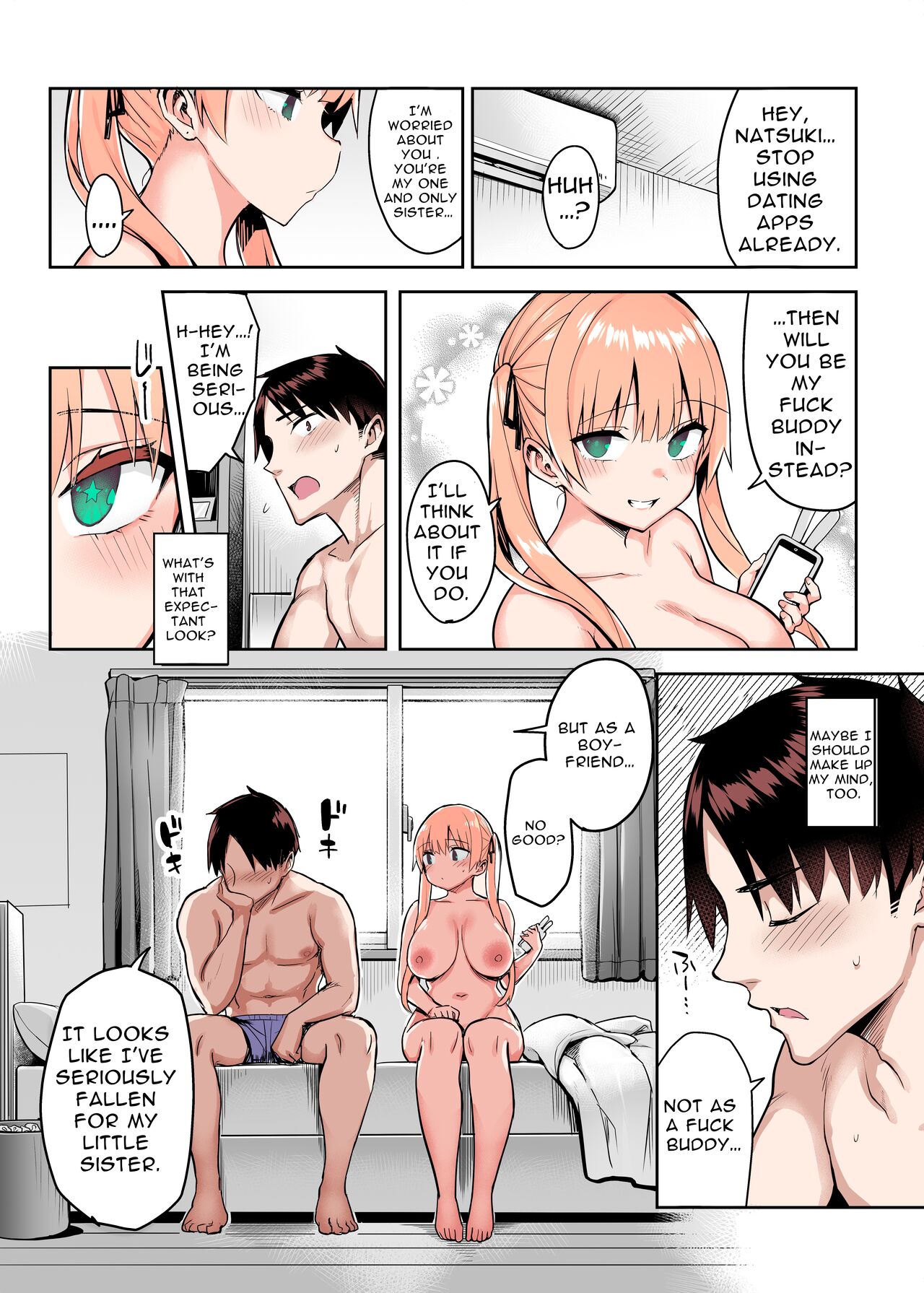 My Younger Sister Who Was a Book Worm Turned Into a Slut With Big Tits, so I…! [Ichinomiya Yuu] - Chapter 2 — Page 40
