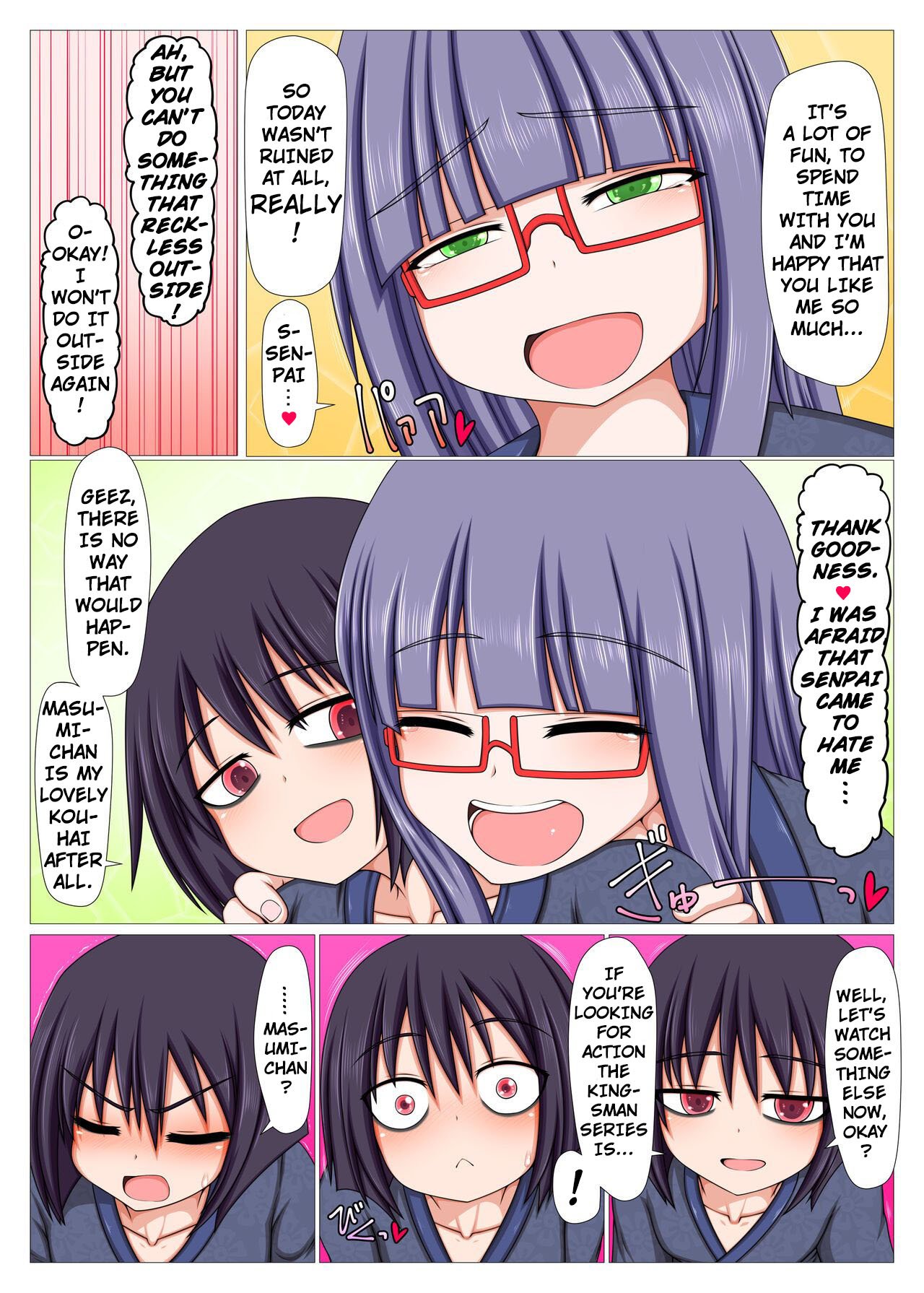 I feel like I’m being treated like a masturbator by my futanari juniors [Ago] - Chapter 1 — Page 15