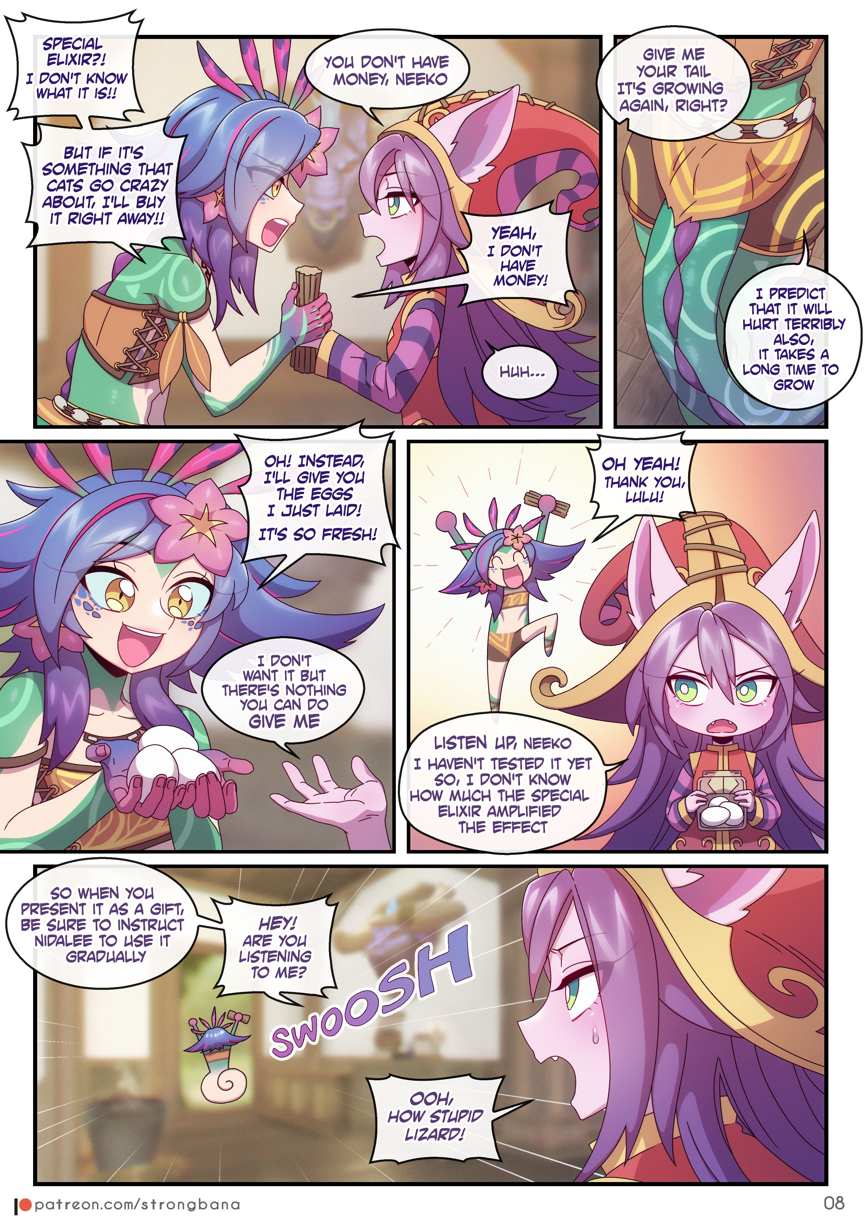 I don’t mind if It’s a unrequited love. But I want to kiss you at least once!! (League of Legends) [Strong Bana] - Chapter 1 — Page 10