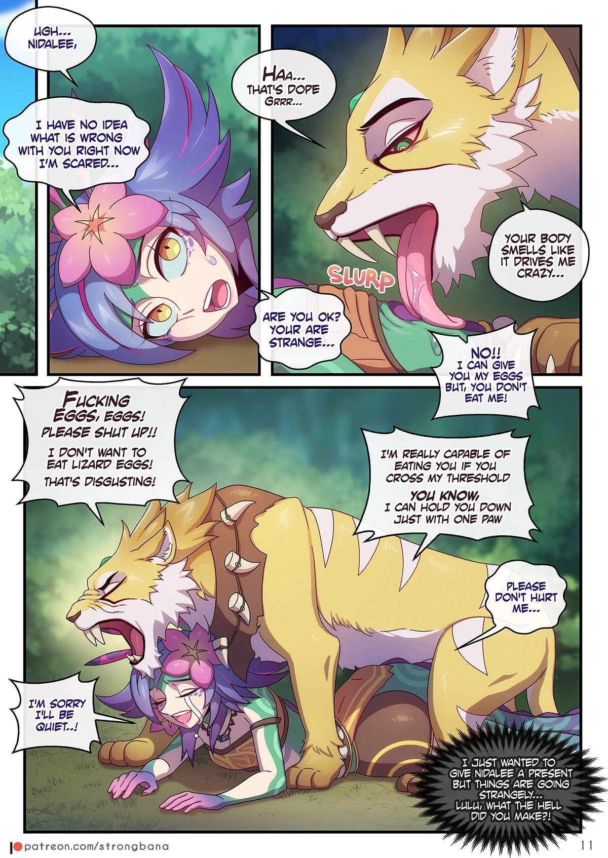 I don’t mind if It’s a unrequited love. But I want to kiss you at least once!! (League of Legends) [Strong Bana] - Chapter 1 — Page 13