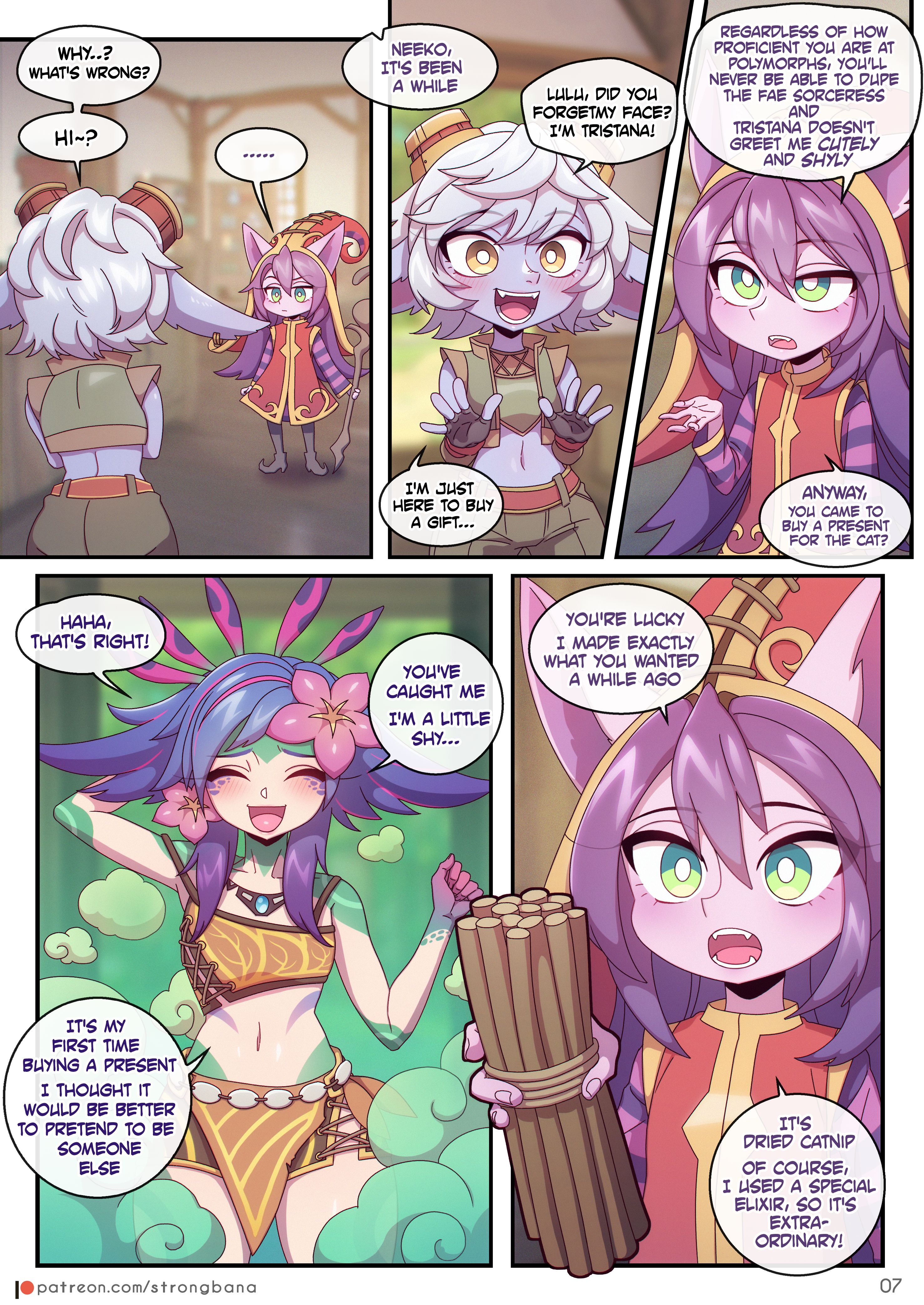 I don’t mind if It’s a unrequited love. But I want to kiss you at least once!! (League of Legends) [Strong Bana] - Chapter 1 — Page 9