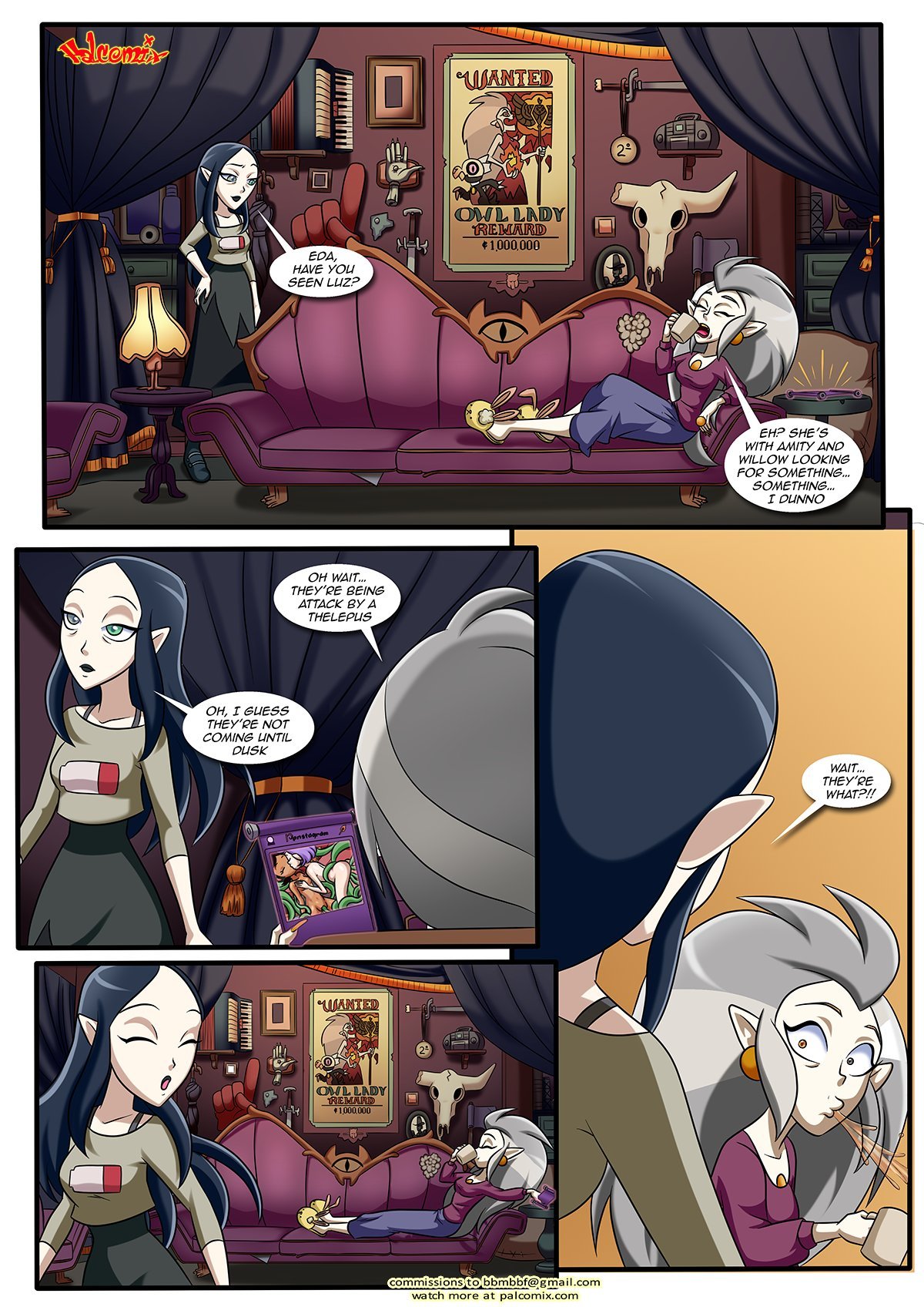 The Evil Seeds (The Owl House) [Palcomix] - Chapter 1 — Page 14