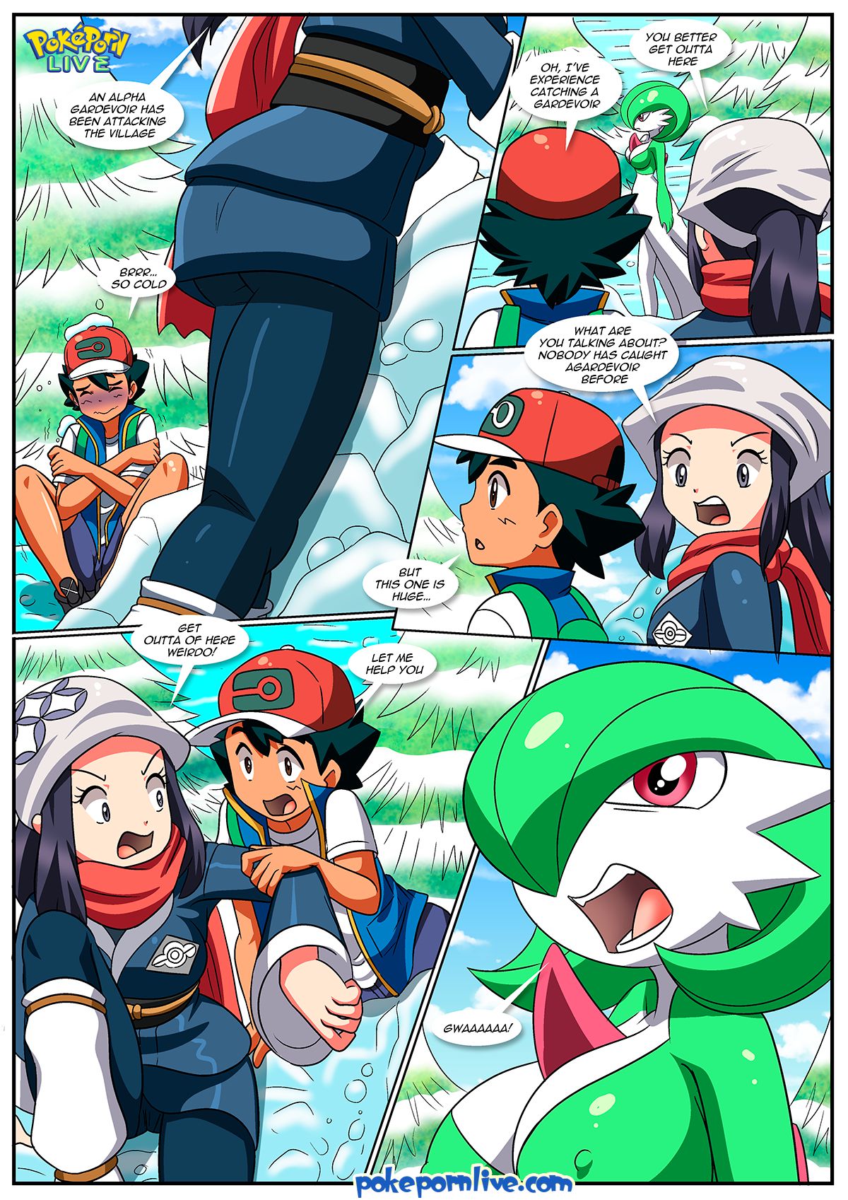 A Lover From The Future (Pokemon) [Palcomix] - Chapter 1 — Page 4