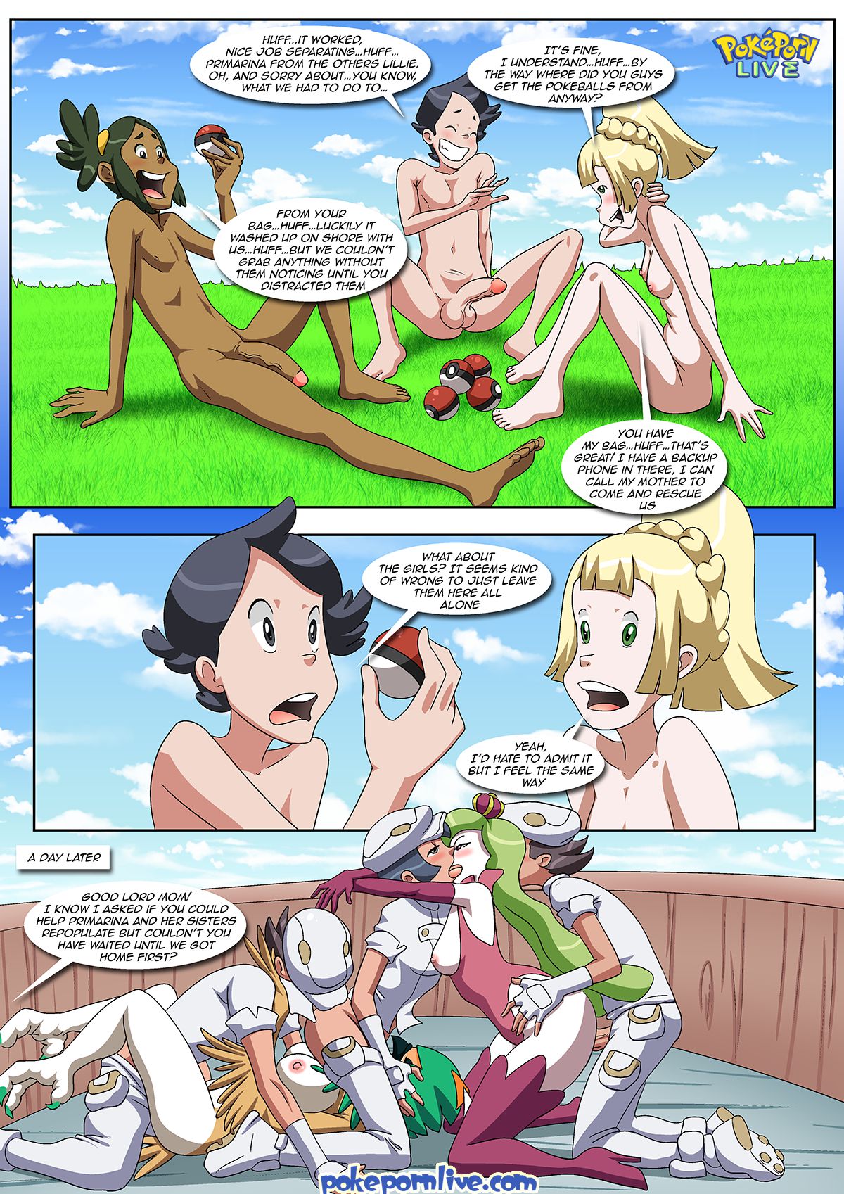 Isle Of Amazonian (Pokemon) [Palcomix] - Chapter 1 — Page 20
