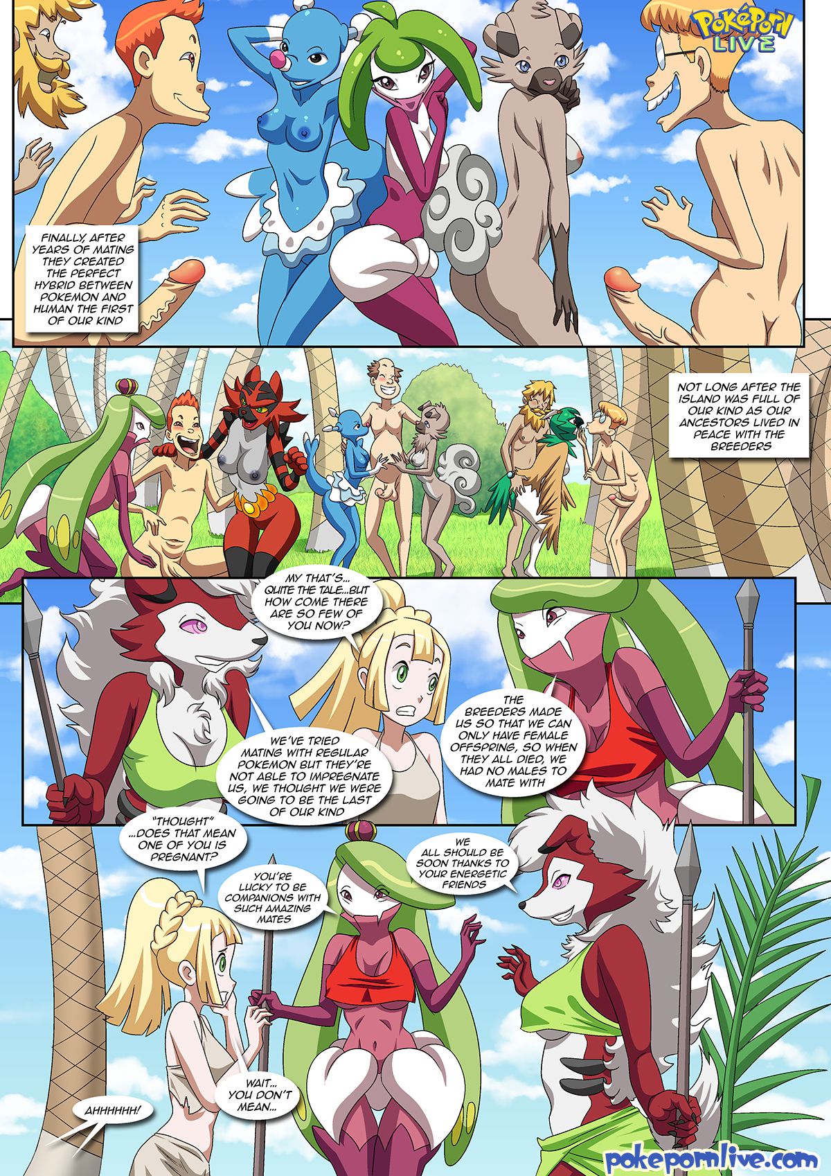 Isle Of Amazonian (Pokemon) [Palcomix] - Chapter 1 — Page 5