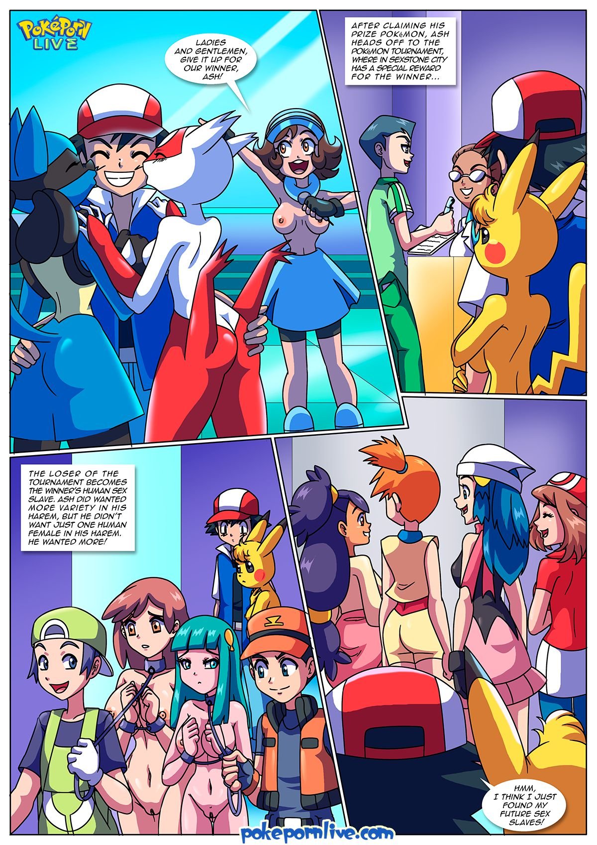 The Pokemon Master (Pokemon) [Palcomix] - Chapter 1 — Page 16