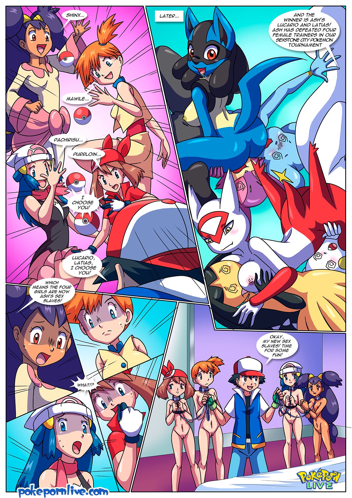 The Pokemon Master (Pokemon) [Palcomix] - Chapter 1 — Page 17