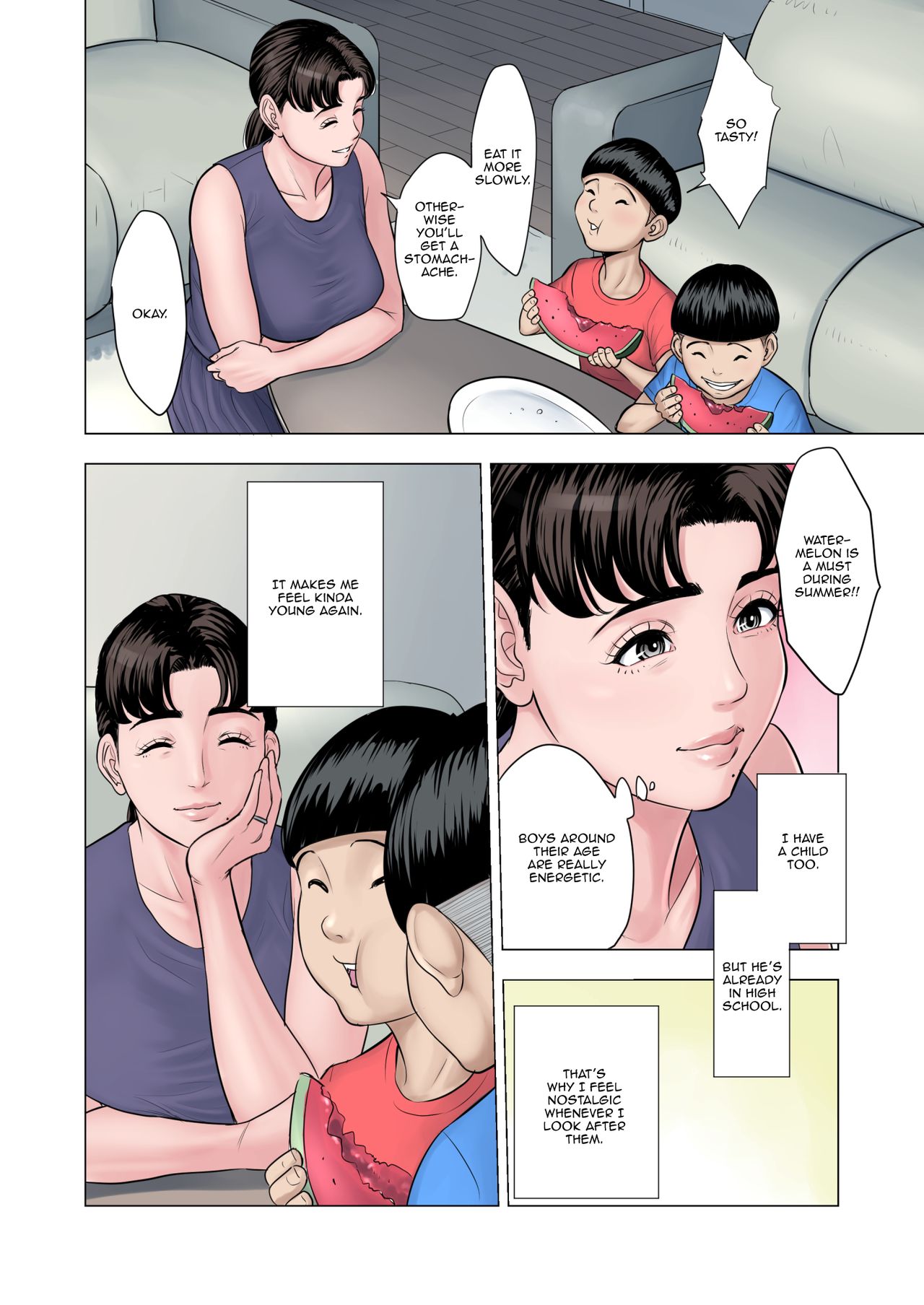 Futago no Oi no Oba Koukou [Tamagou] - Chapter 1 — Page 4