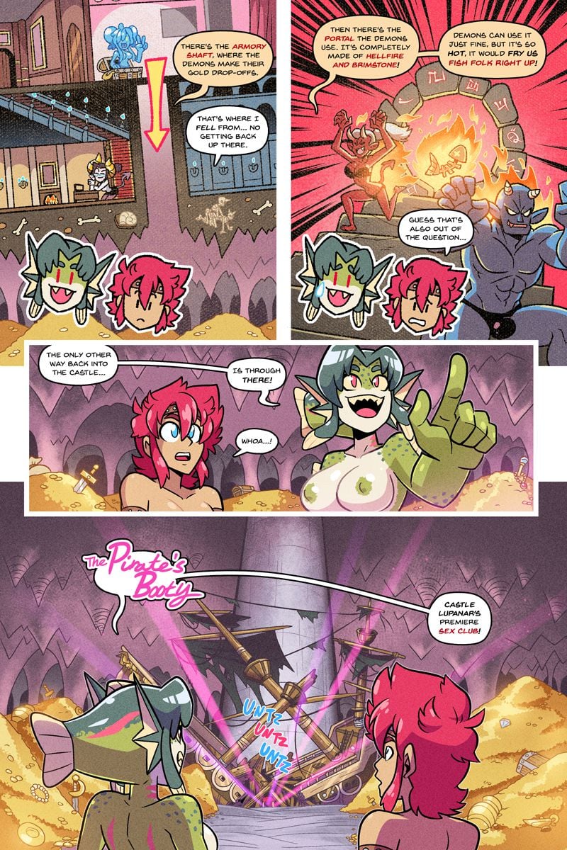 Demon’s Layer [Skelebutt , SlipShine] - Chapter 3 — Page 8