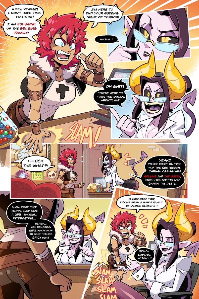 Demon’s Layer [Skelebutt , SlipShine] - Chapter 1 — Page 4