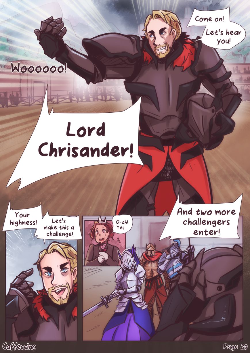 The Gallant Paladin [Caffeccino , SlipShine] - Chapter 1 — Page 21