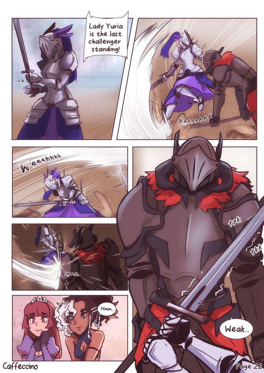 The Gallant Paladin [Caffeccino , SlipShine] - Chapter 1 — Page 23