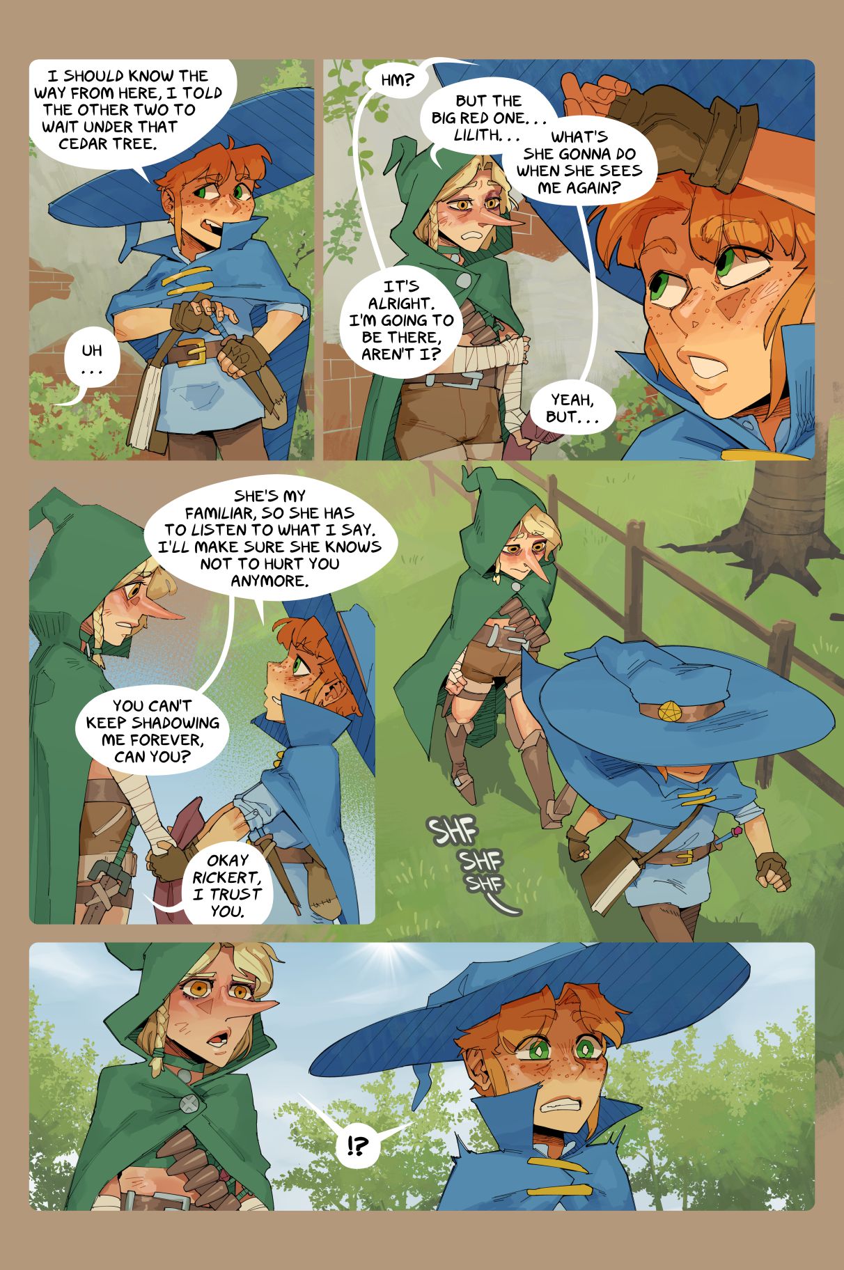 A Boy and His Familiar [Brkn Pncl | Pencil] - Chapter 5 — Page 21