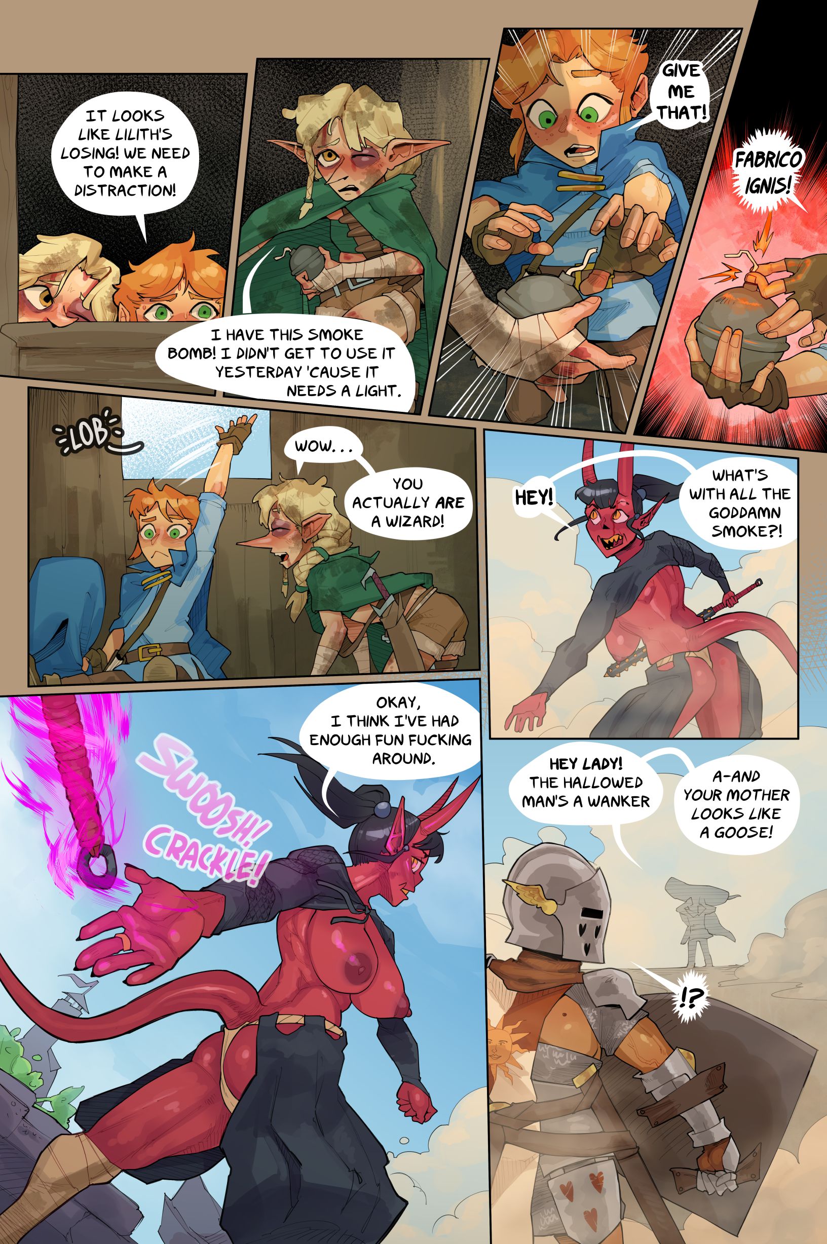 A Boy and His Familiar [Brkn Pncl | Pencil] - Chapter 4 — Page 15