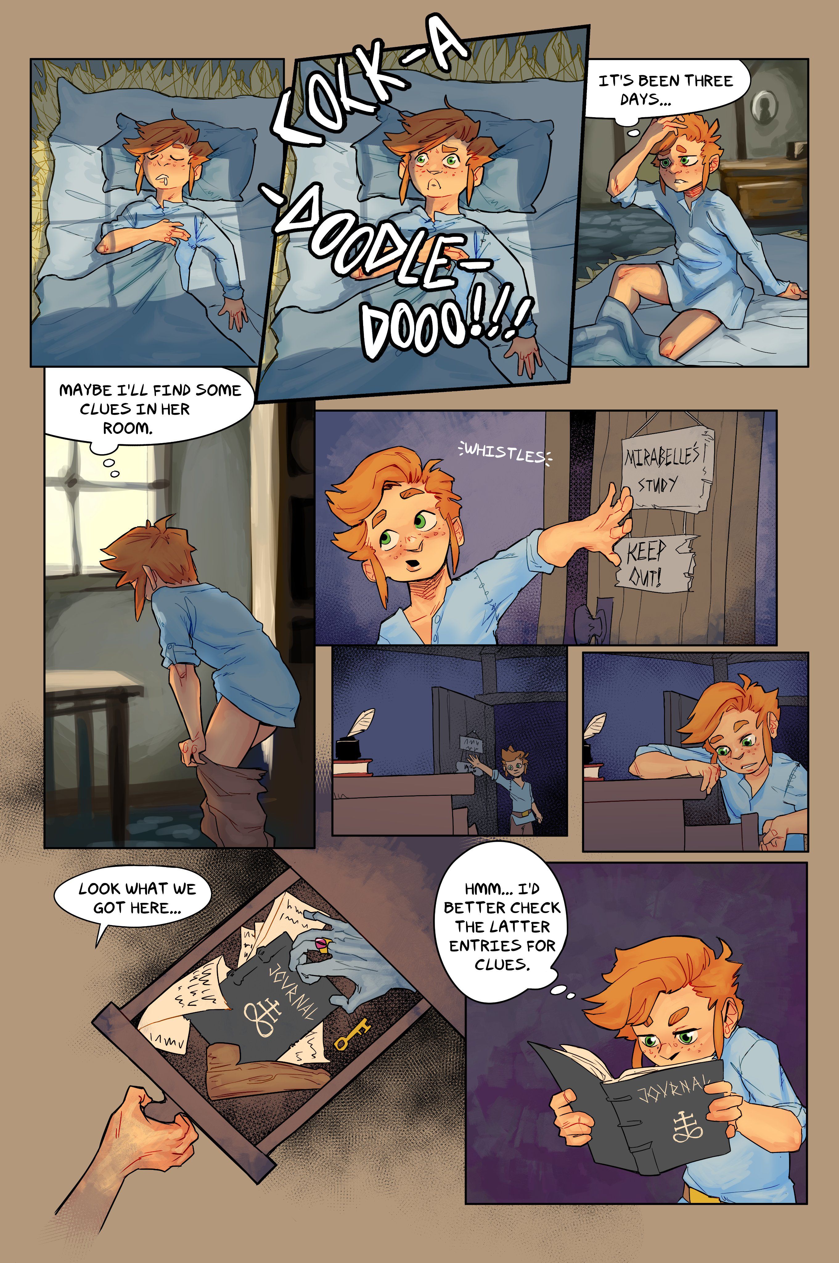 A Boy and His Familiar [Brkn Pncl | Pencil] - Chapter 1 — Page 10