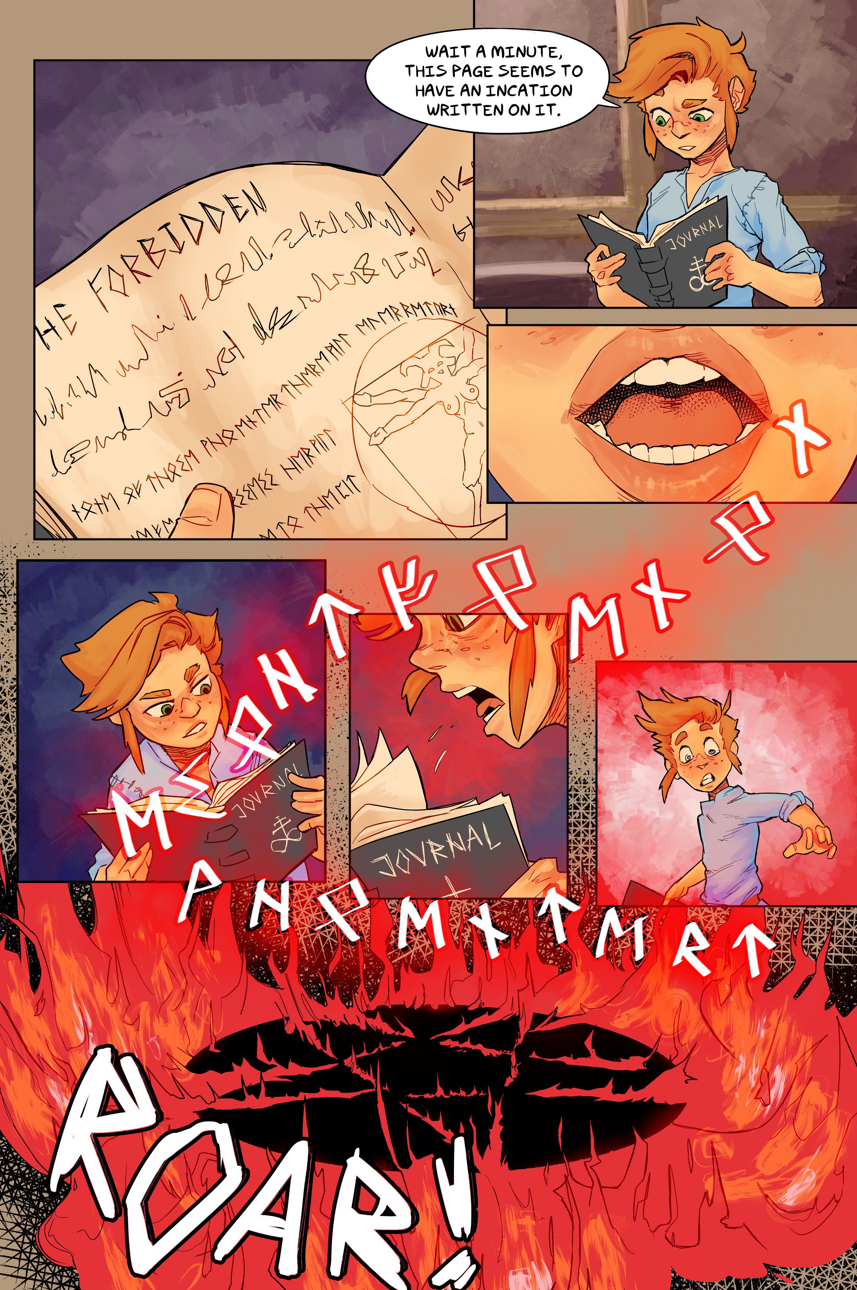 A Boy and His Familiar [Brkn Pncl | Pencil] - Chapter 1 — Page 11
