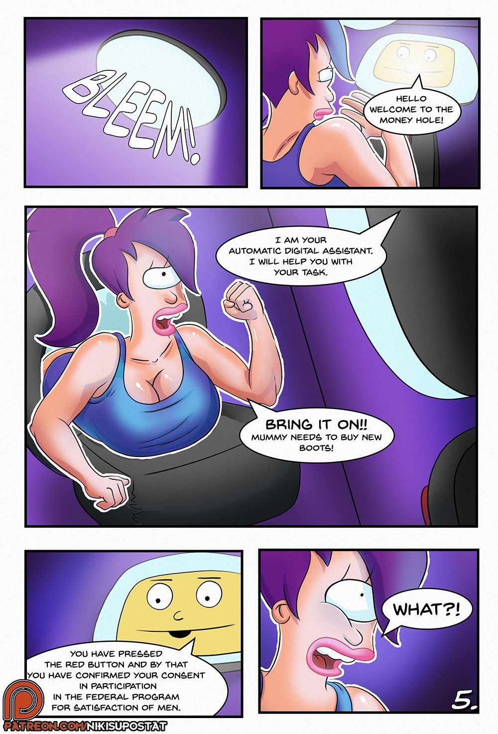 Money Hole (Futurama) [NSTAT] - Chapter 1 — Page 6