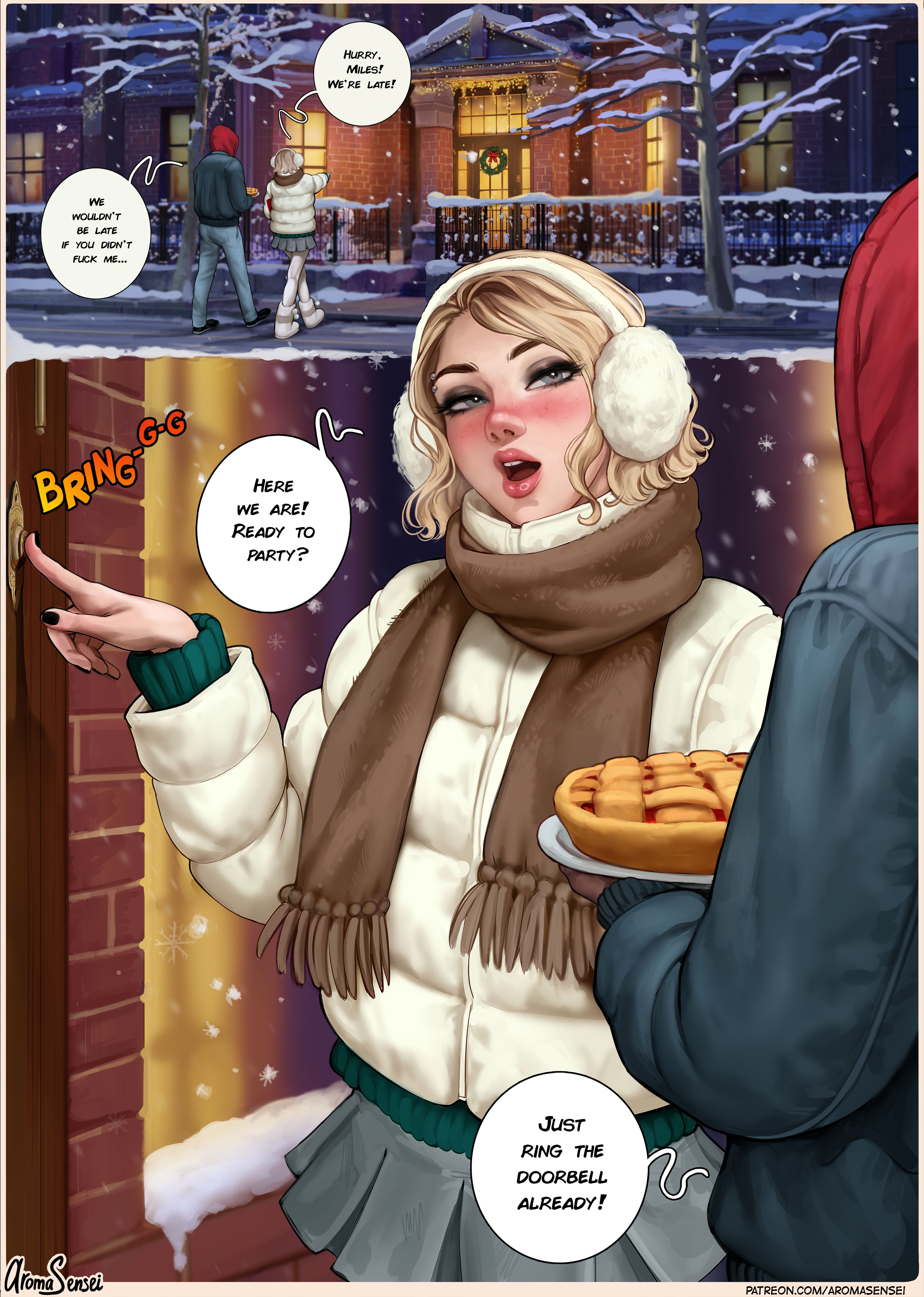 Frozen Inc Christmas Party 2022 (Frozen) [Aroma Sensei] - Chapter 1 — Page 4
