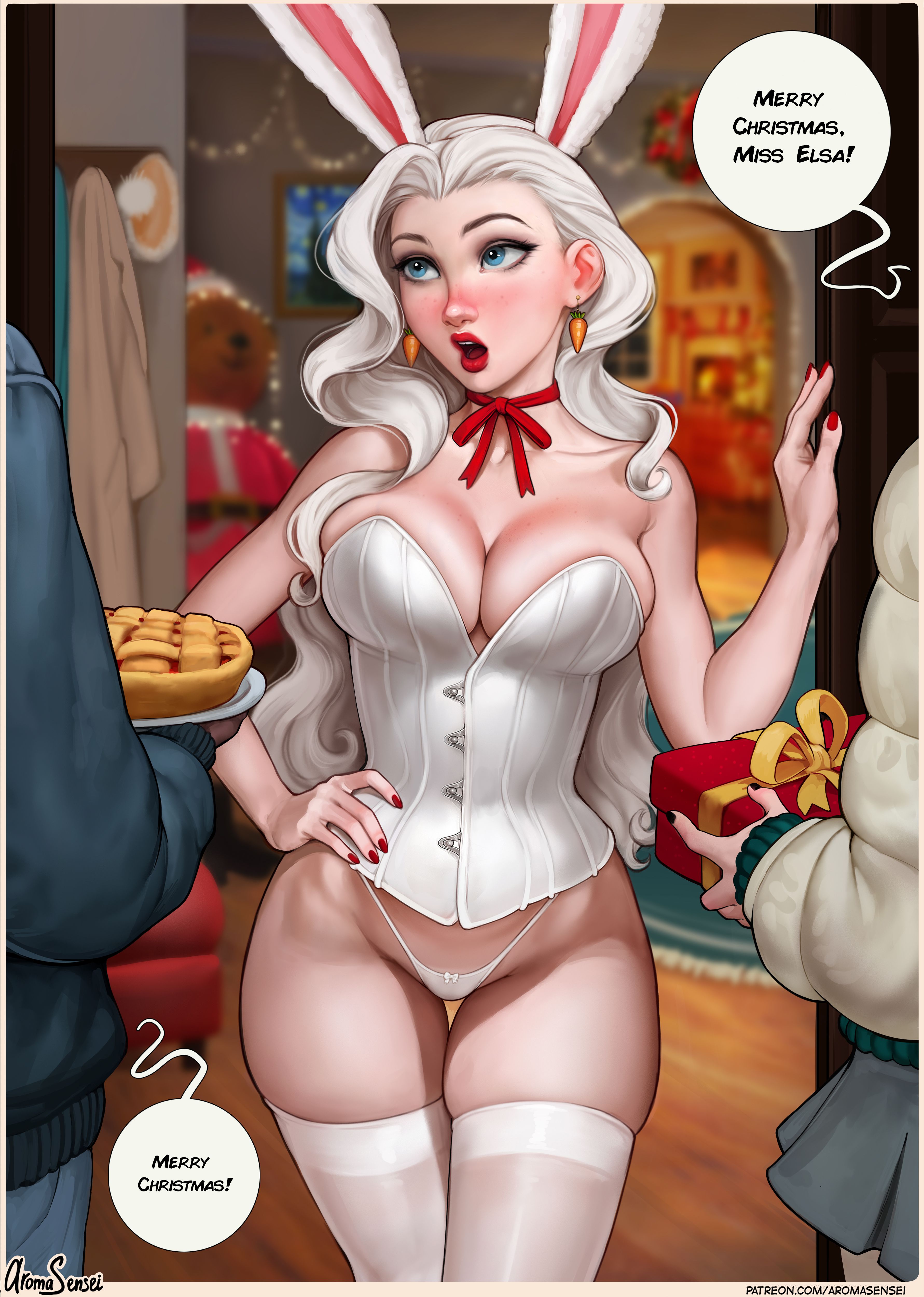 Frozen Inc Christmas Party 2022 (Frozen) [Aroma Sensei] - Chapter 1 — Page 5