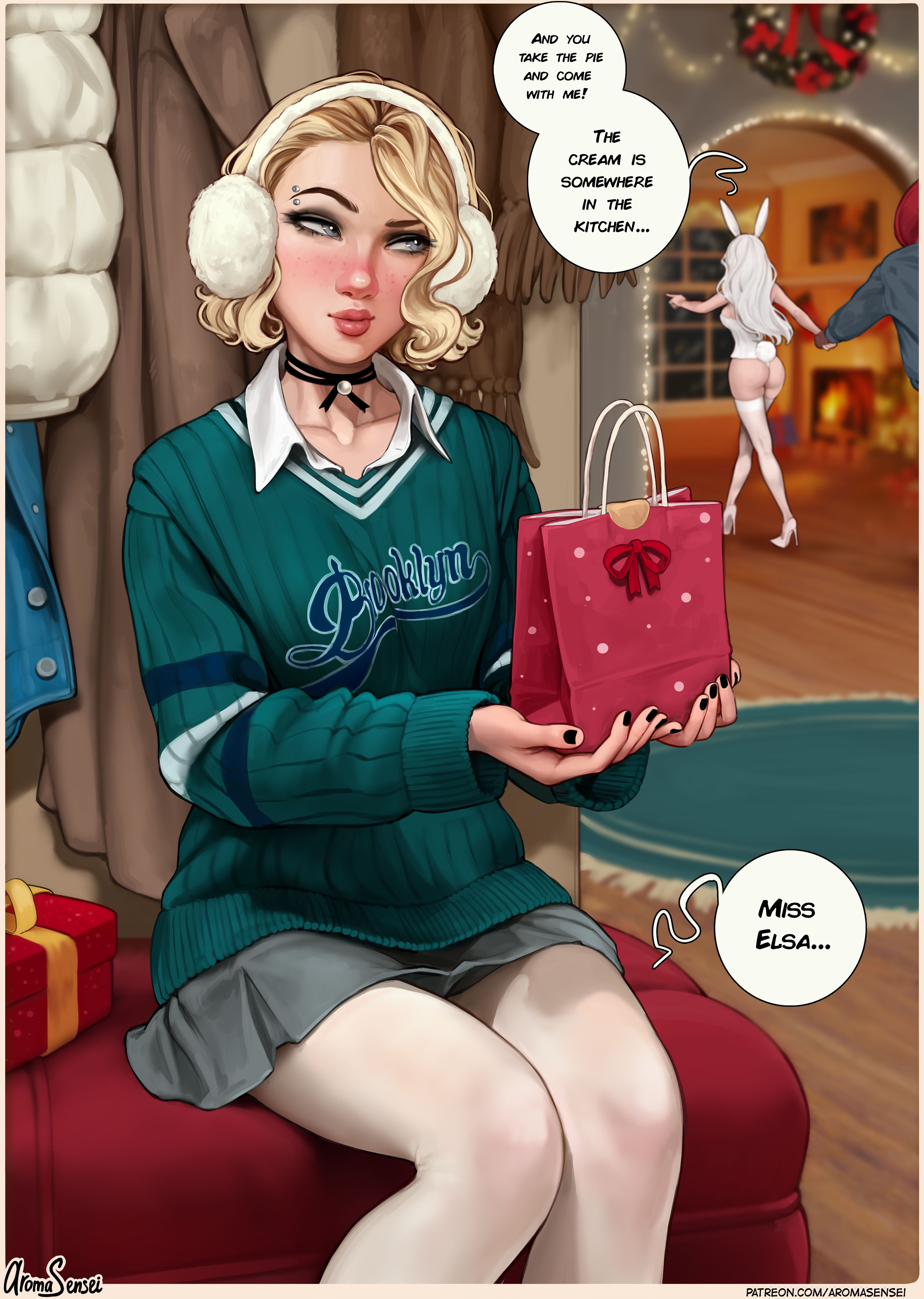 Frozen Inc Christmas Party 2022 (Frozen) [Aroma Sensei] - Chapter 1 — Page 8