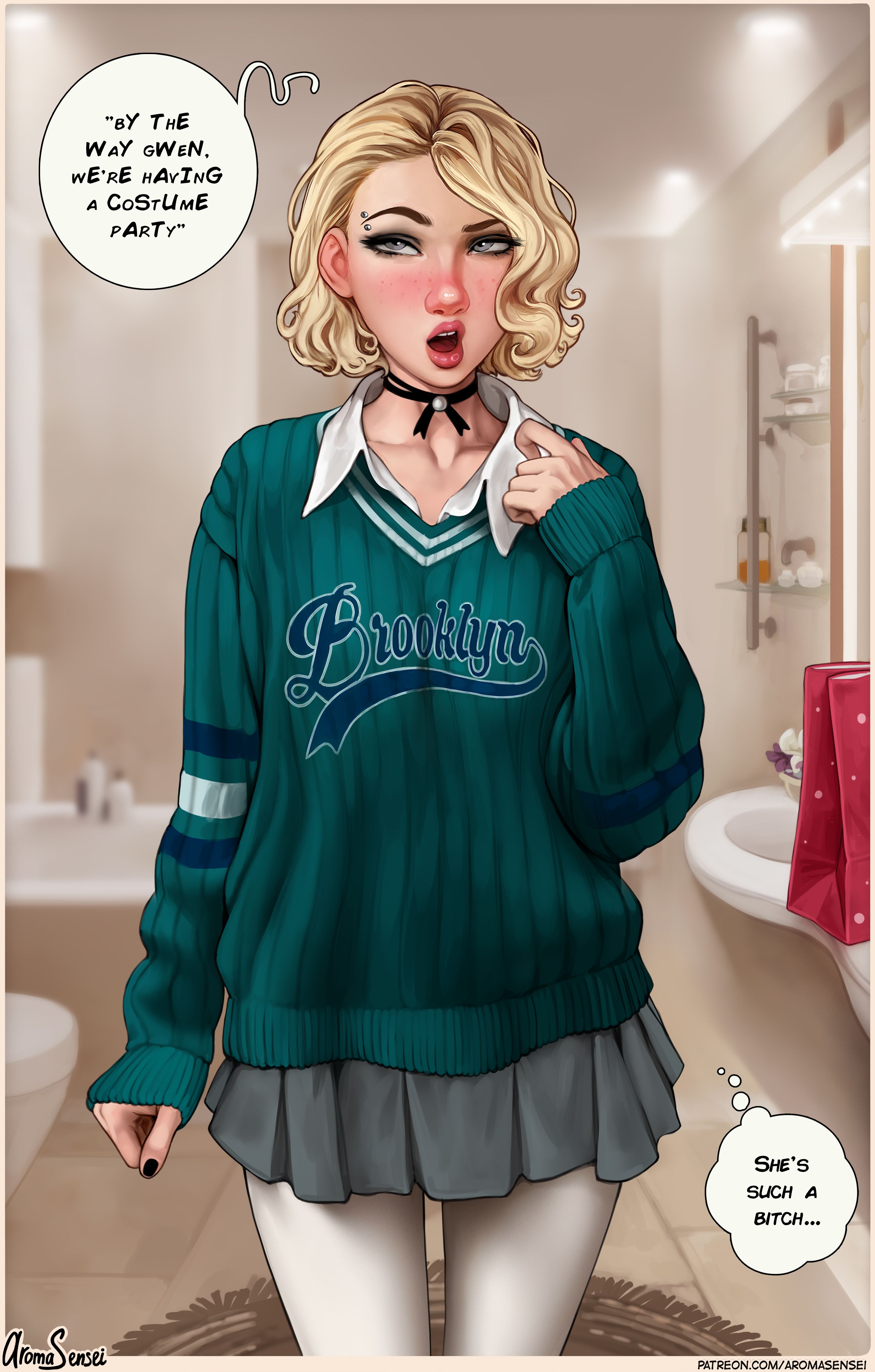 Frozen Inc Christmas Party 2022 (Frozen) [Aroma Sensei] - Chapter 1 — Page 9
