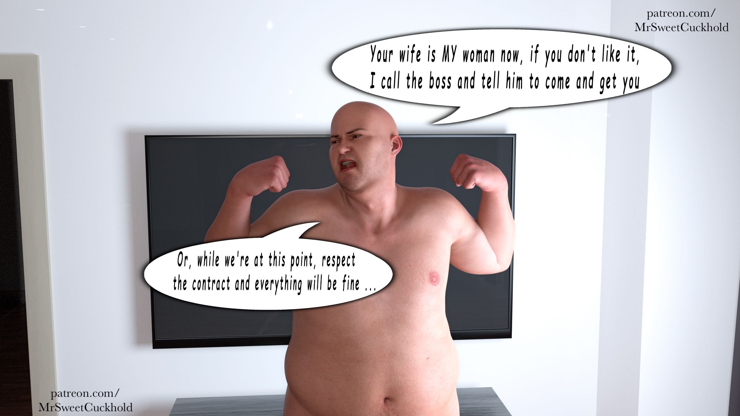 Your wife will be my personal property [Mr.SweetCuckhold] - Chapter 1 — Page 76