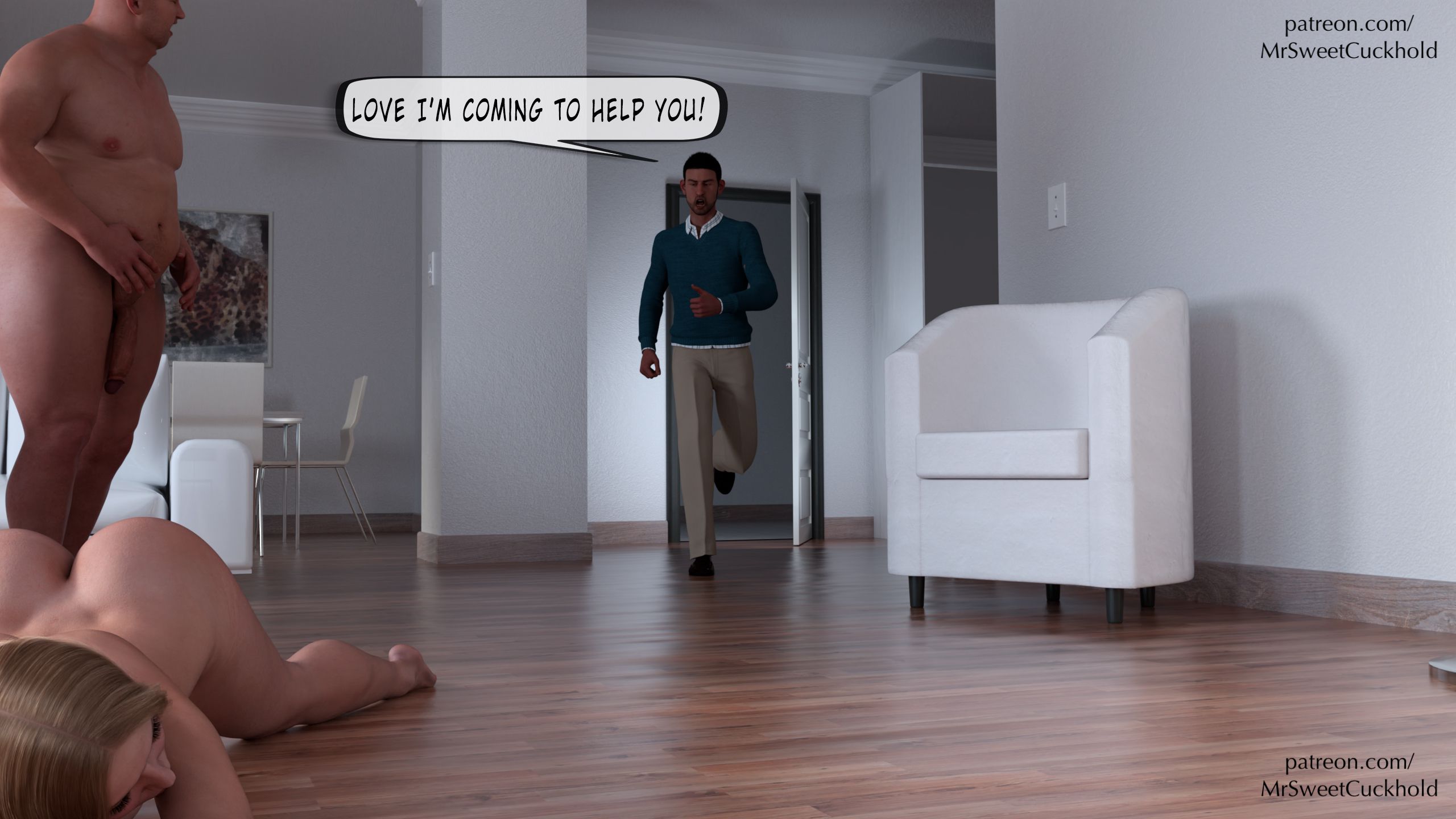Your wife will be my personal property [Mr.SweetCuckhold] - Chapter 2 — Page 89