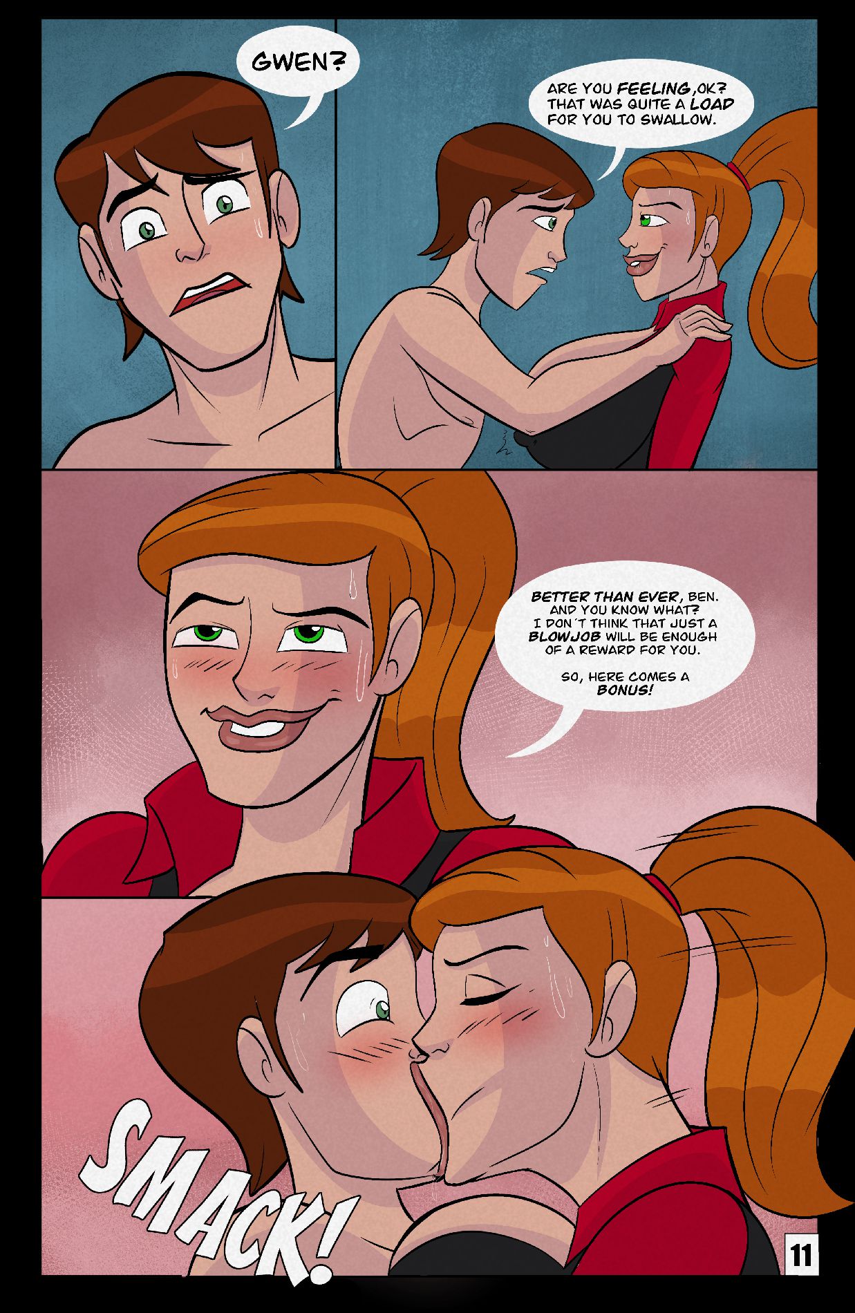 The Reward (Ben 10 Alien Force) [Ameizing Lewds] - Chapter 1 — Page 12