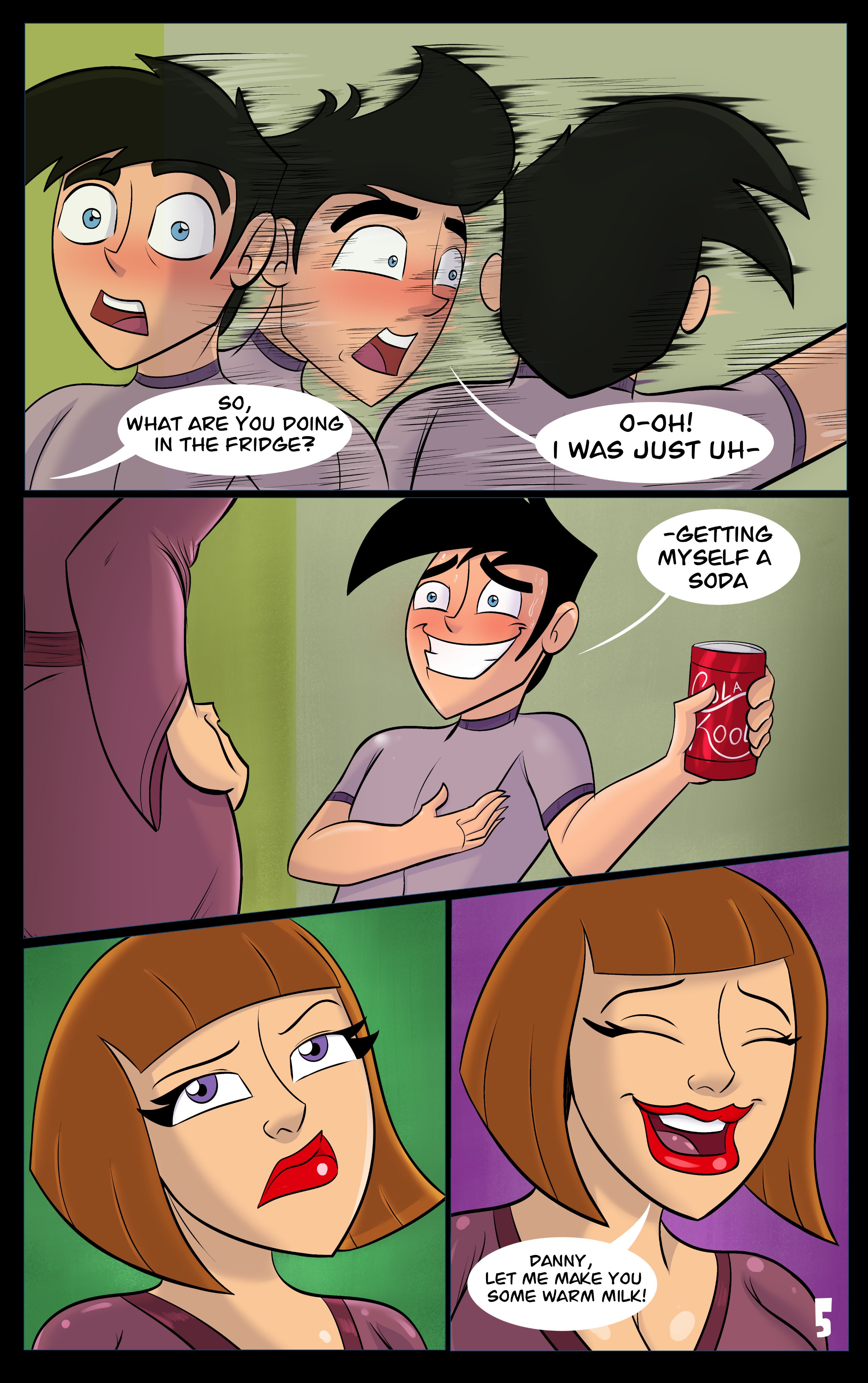 A Mother’s Duty (Danny Phantom) [Ameizing Lewds] - Chapter 1 — Page 7