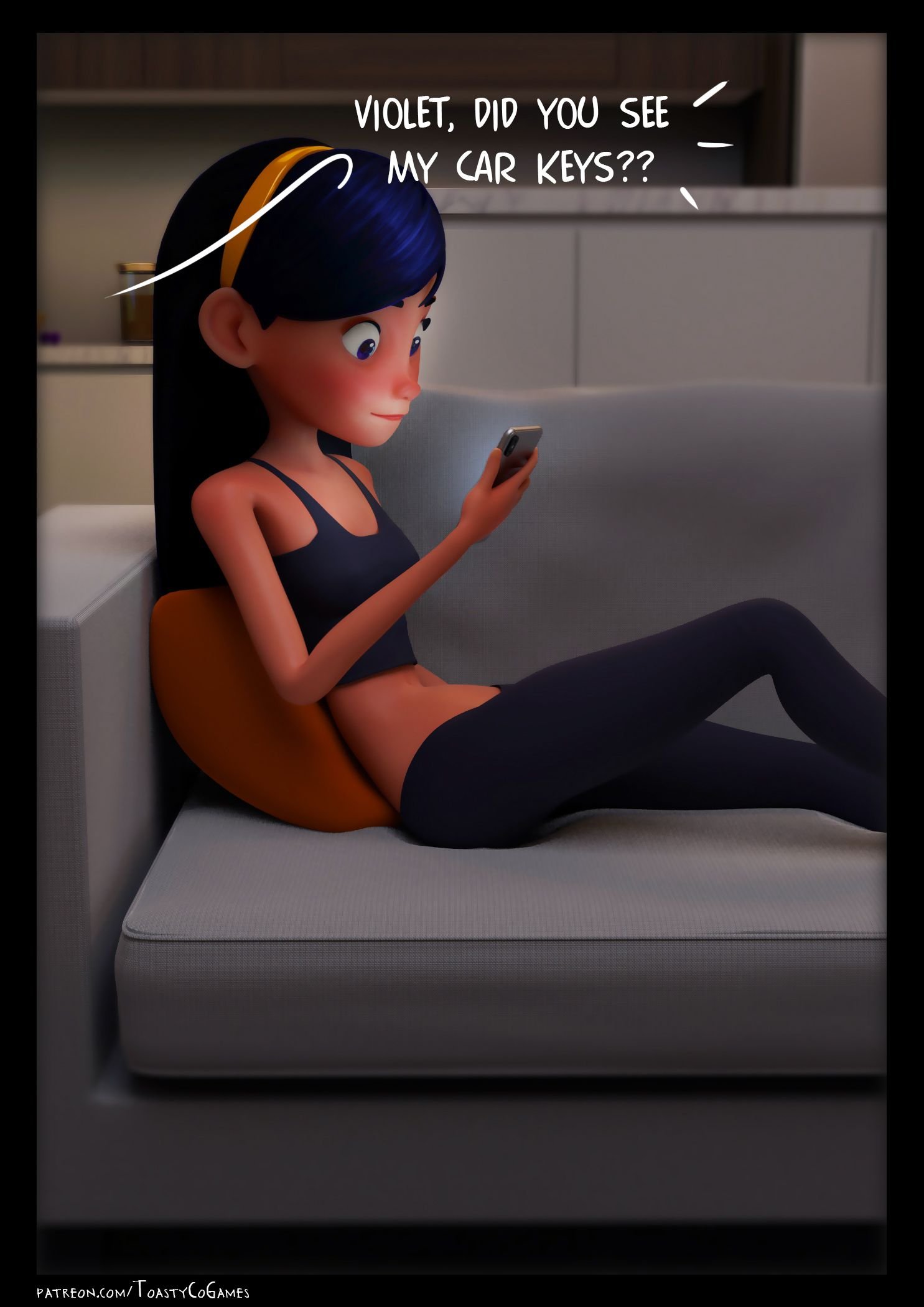 Incredible Desire (The Incredibles) [ToastyCoGames] - Chapter 1 — Page 4