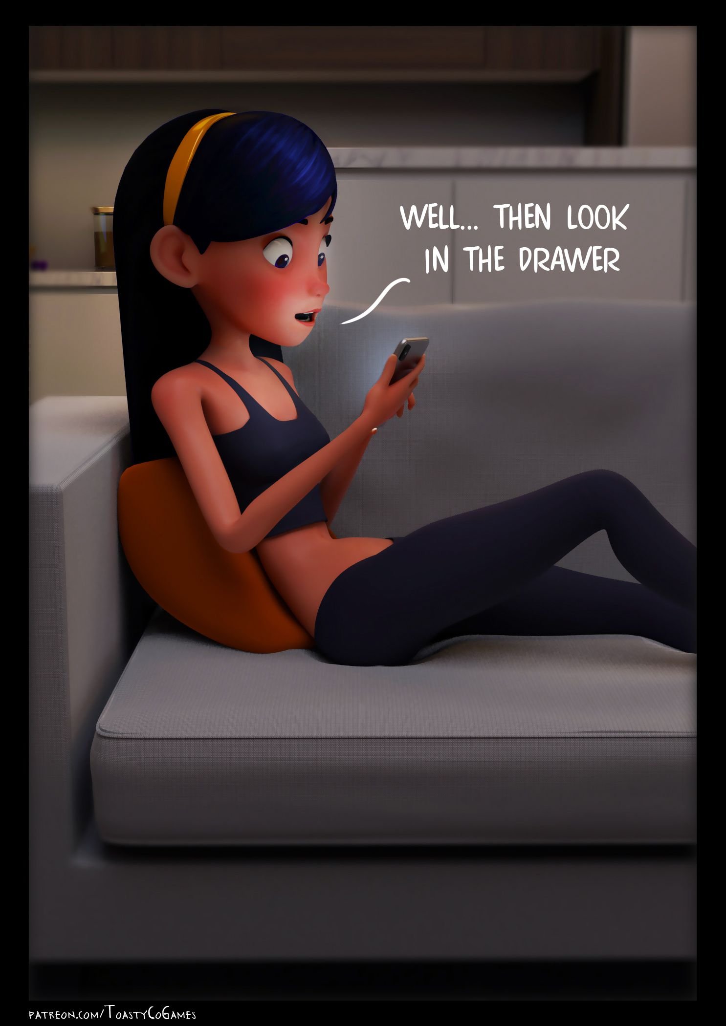 Incredible Desire (The Incredibles) [ToastyCoGames] - Chapter 1 — Page 9