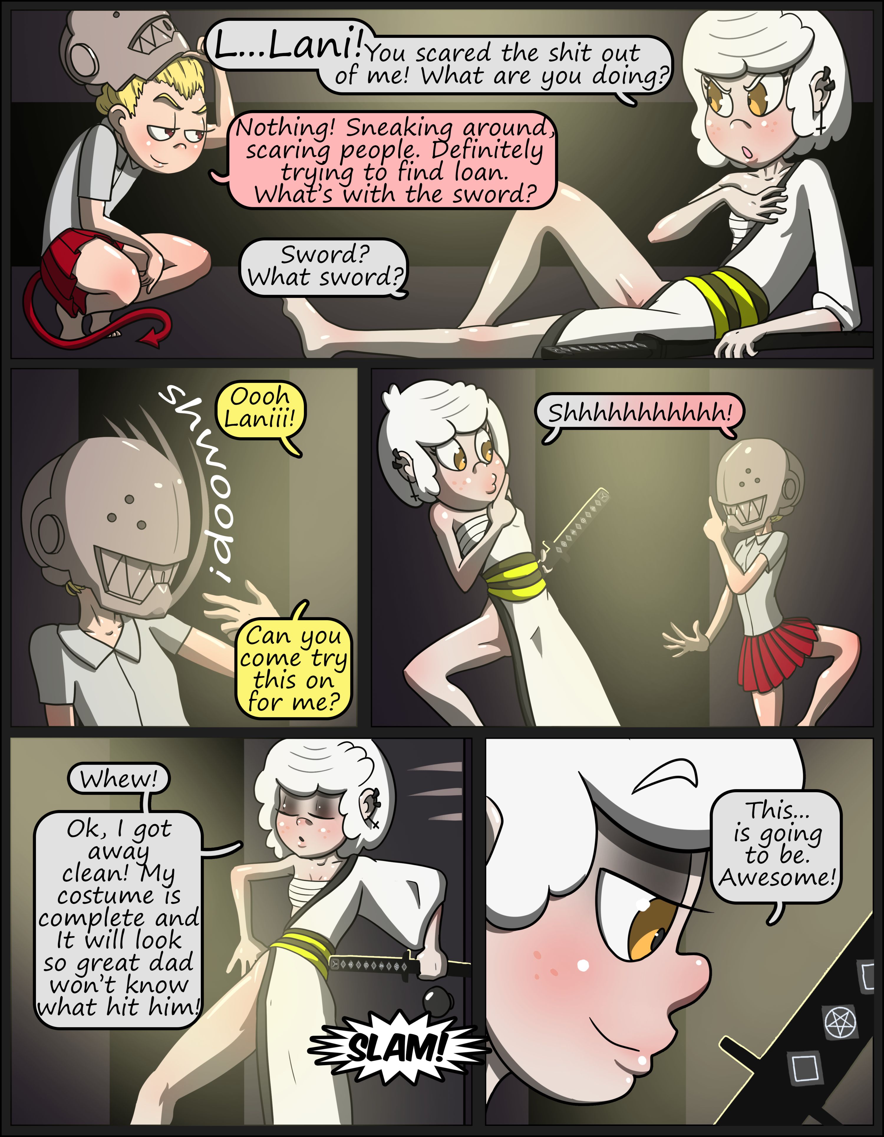 Costume Time (The Loud House) [MedullaMind] - Chapter 1 — Page 9