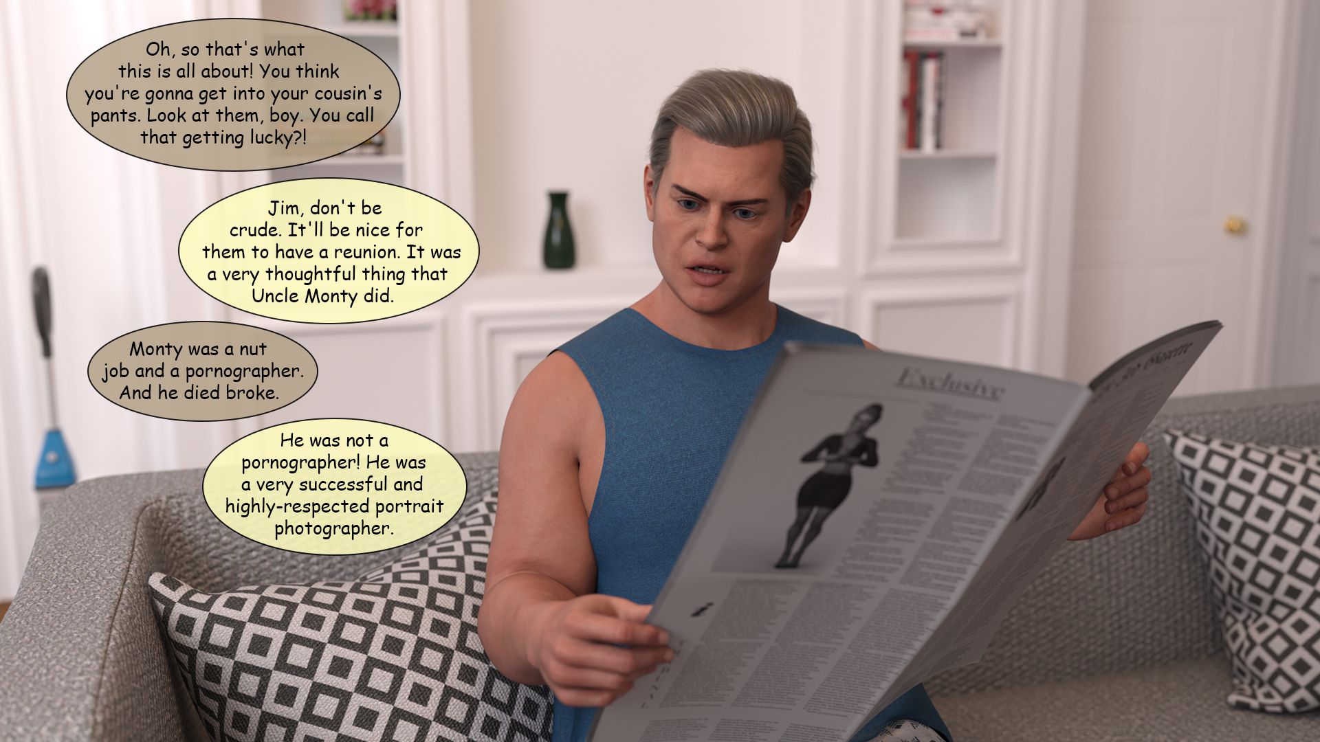 The Legacy and Naughty Cousins [Kizaru3D] - Chapter 1 — Page 10