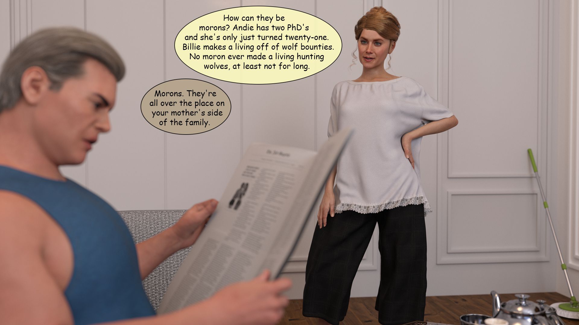 The Legacy and Naughty Cousins [Kizaru3D] - Chapter 1 — Page 8