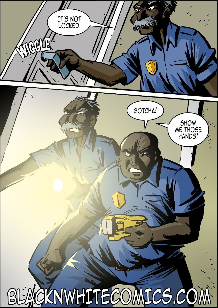 Campus Police [BlackNWhiteComics] - Chapter 1 — Page 4