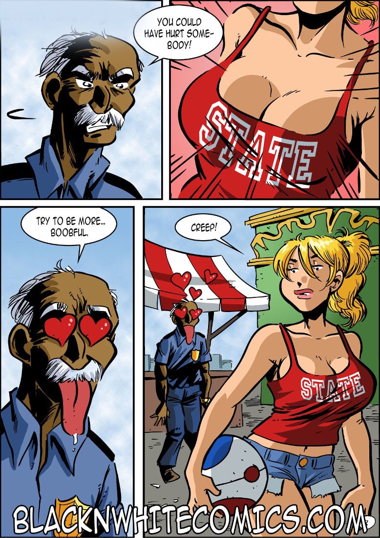 Campus Police [BlackNWhiteComics] - Chapter 2 — Page 4