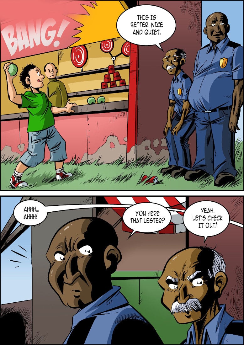 Campus Police [BlackNWhiteComics] - Chapter 2 — Page 6