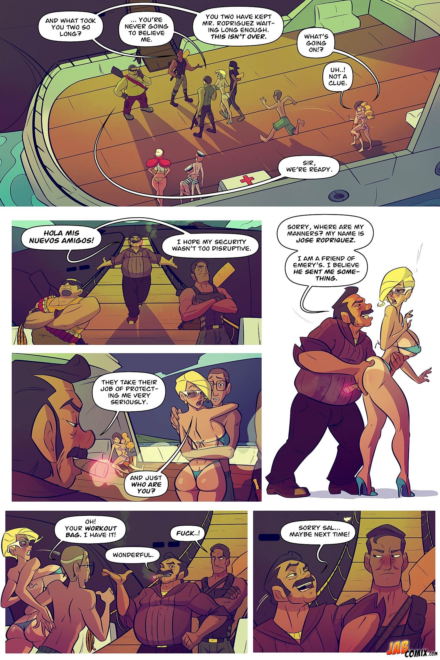 A Model Life [JABComix] - Chapter 3 — Page 11