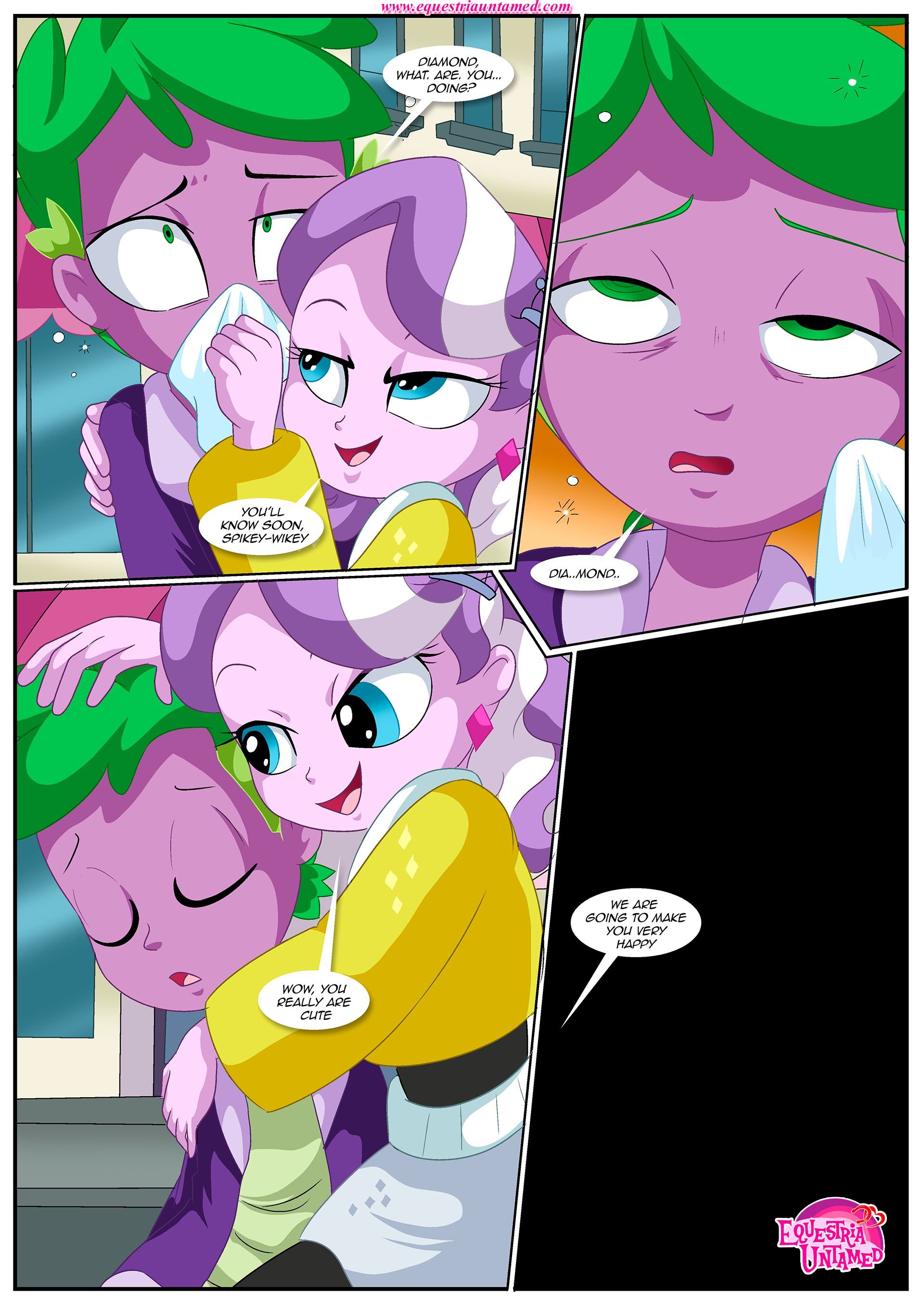 Purple Love Slave (My Little Pony: Friendship Is Magic) [Palcomix] - Chapter 1 — Page 4