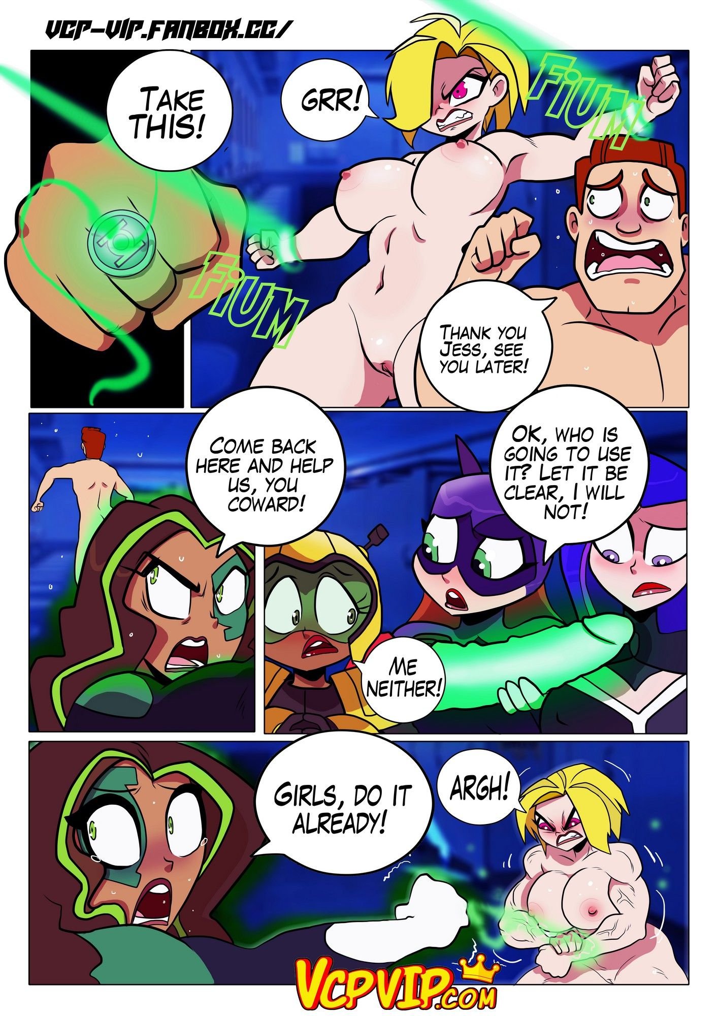 Supergirl In Heat (Justice League) [Gansoman] - Chapter 1 — Page 13