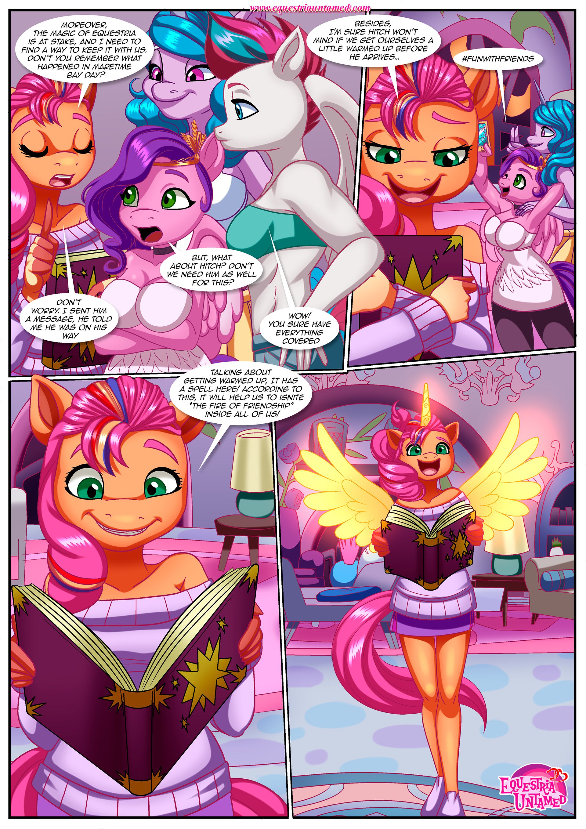 Alicorn Secrets (My Little Pony: A New Generation) [Palcomix] - Chapter 1 — Page 6