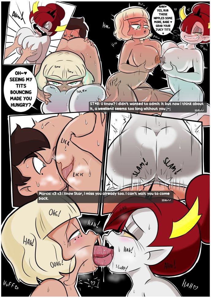 Cheat Weekend (Star vs. The Forces of Evil) [Banjabu] - Chapter 1 — Page 8