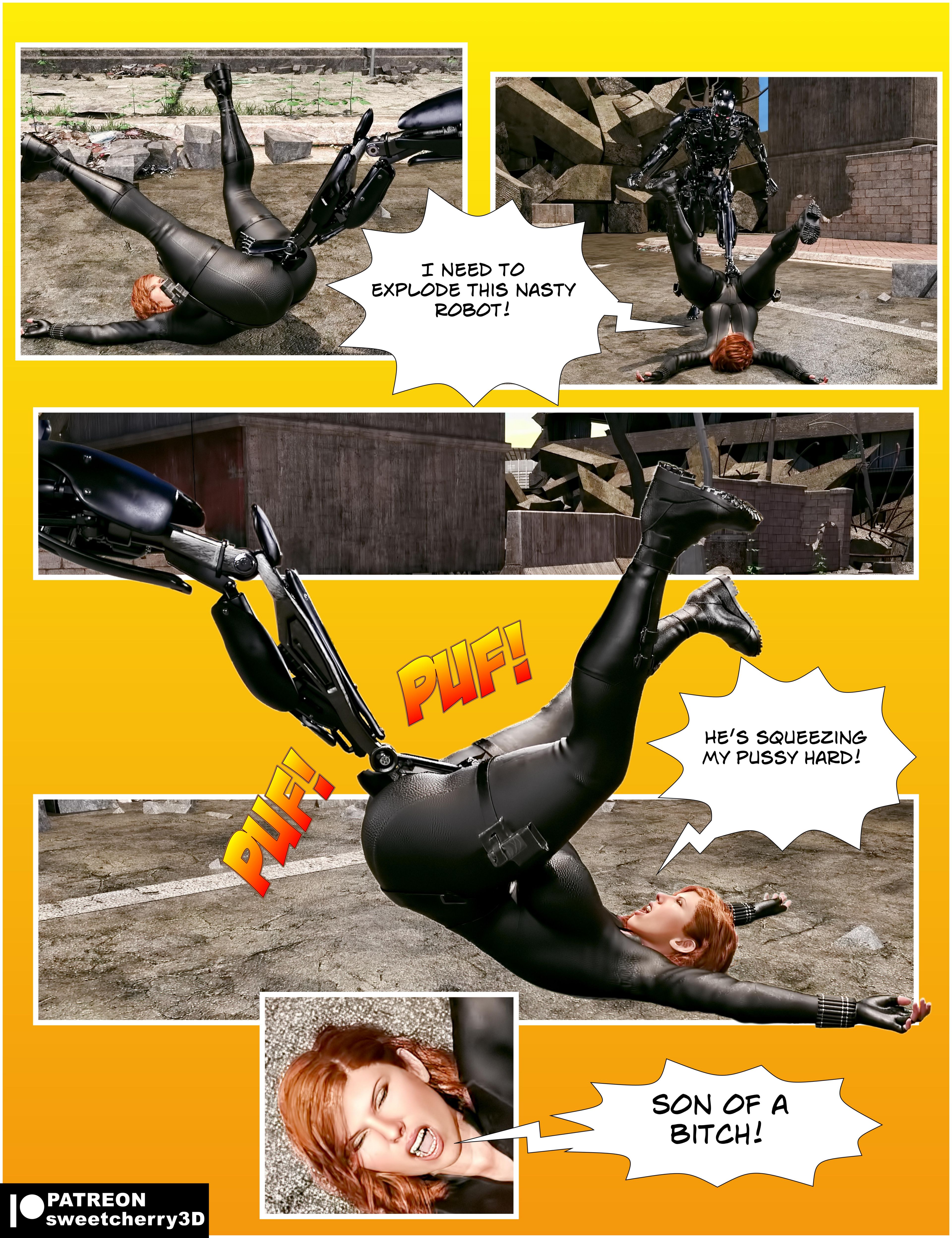 Black Widow (The Avengers) [MegaParodies] - Chapter 1 — Page 12
